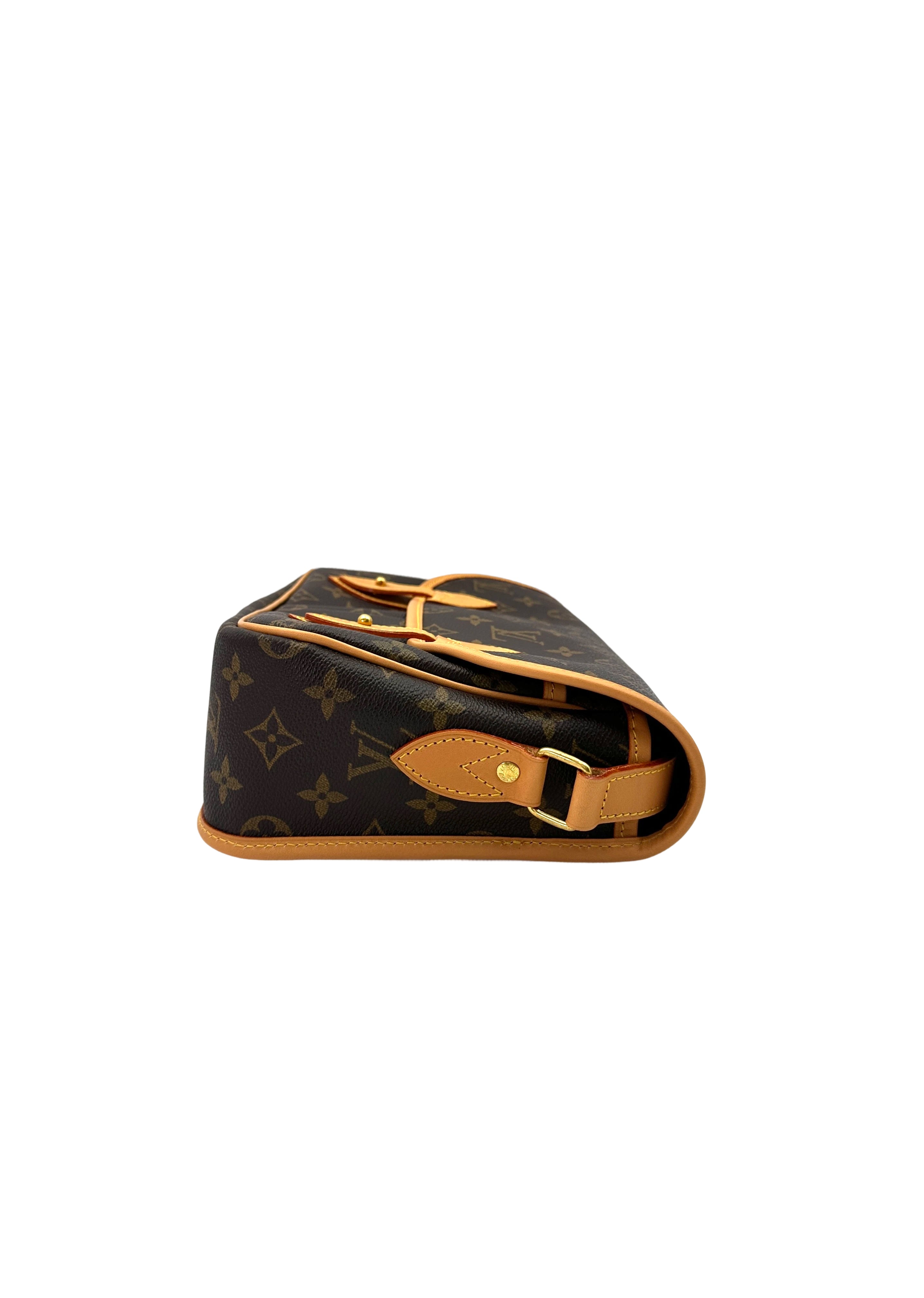 Louis Vuitton Sac Gibeciere Monogram Canvas Shoulder Bag LV2493