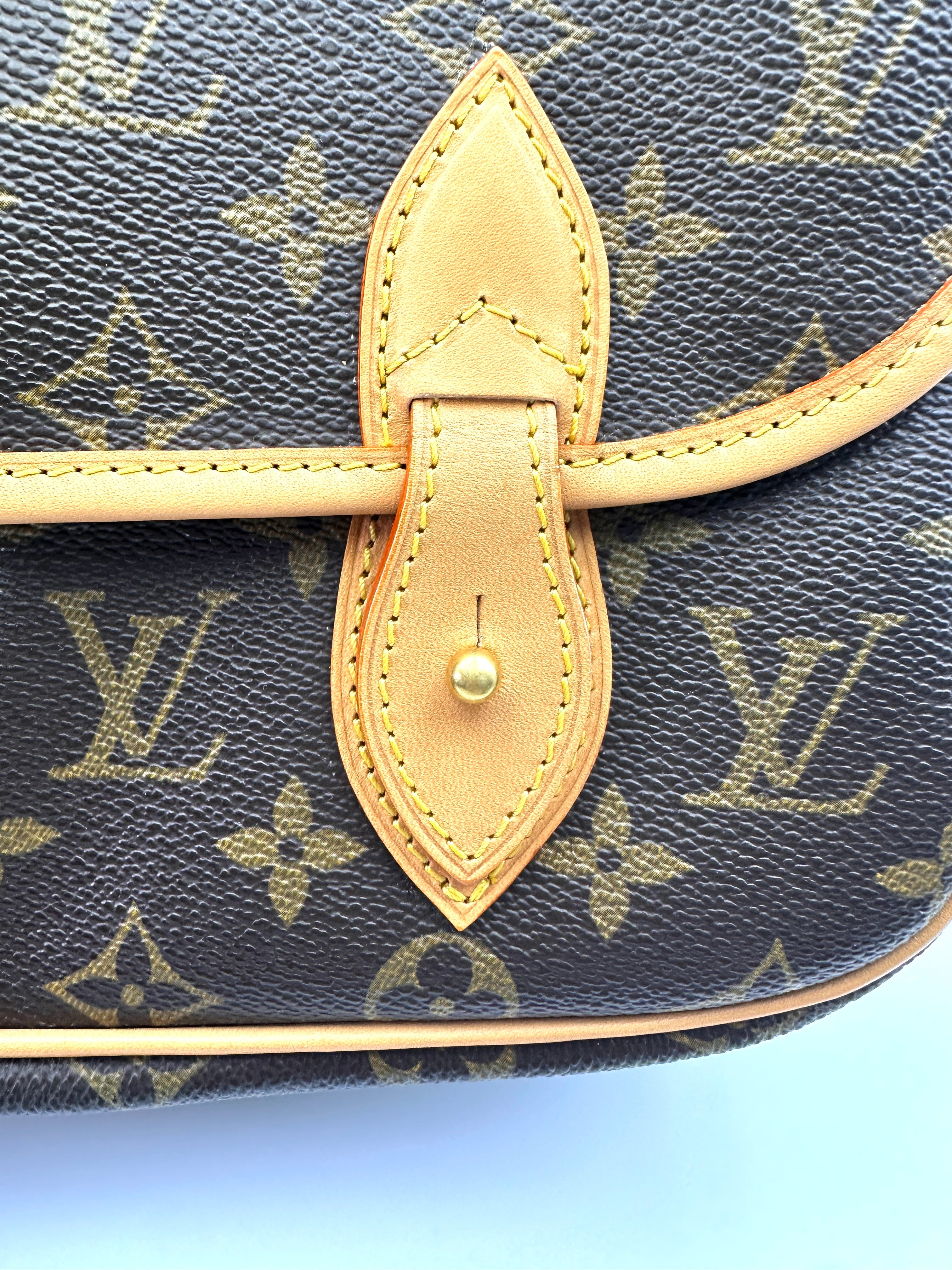 Louis Vuitton Sac Gibeciere Monogram Canvas Shoulder Bag LV2493