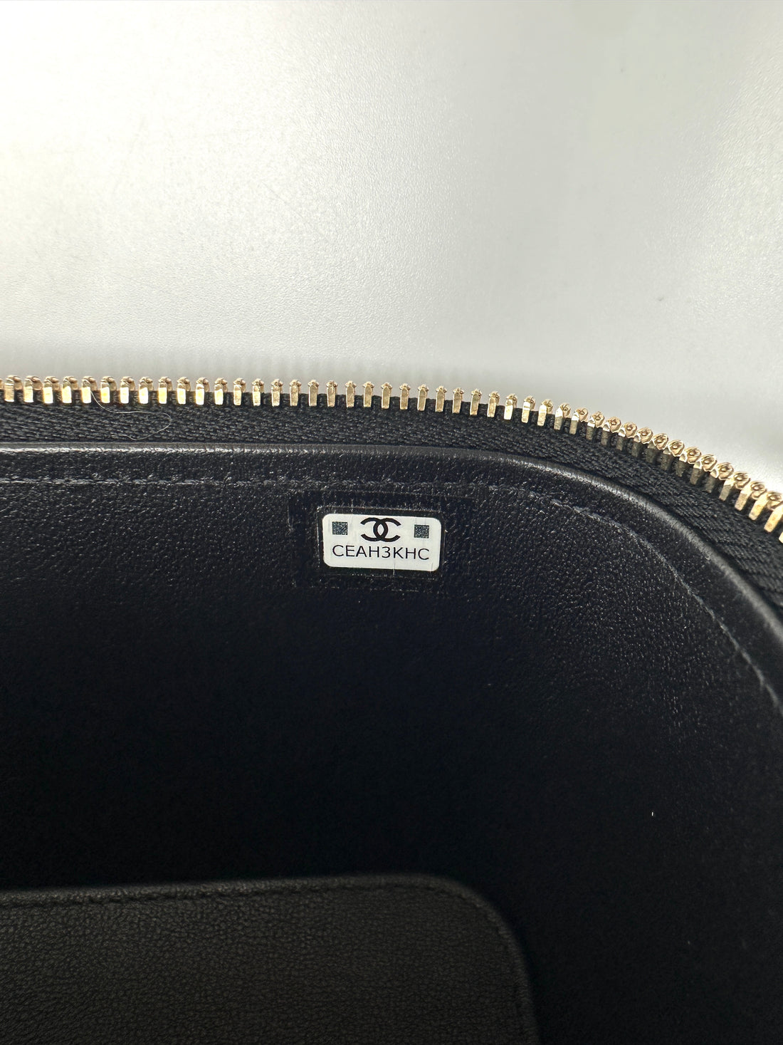 Chanel Black Quilted Lambskin Top Handle Vanity Case(CE***HC) IRIS187