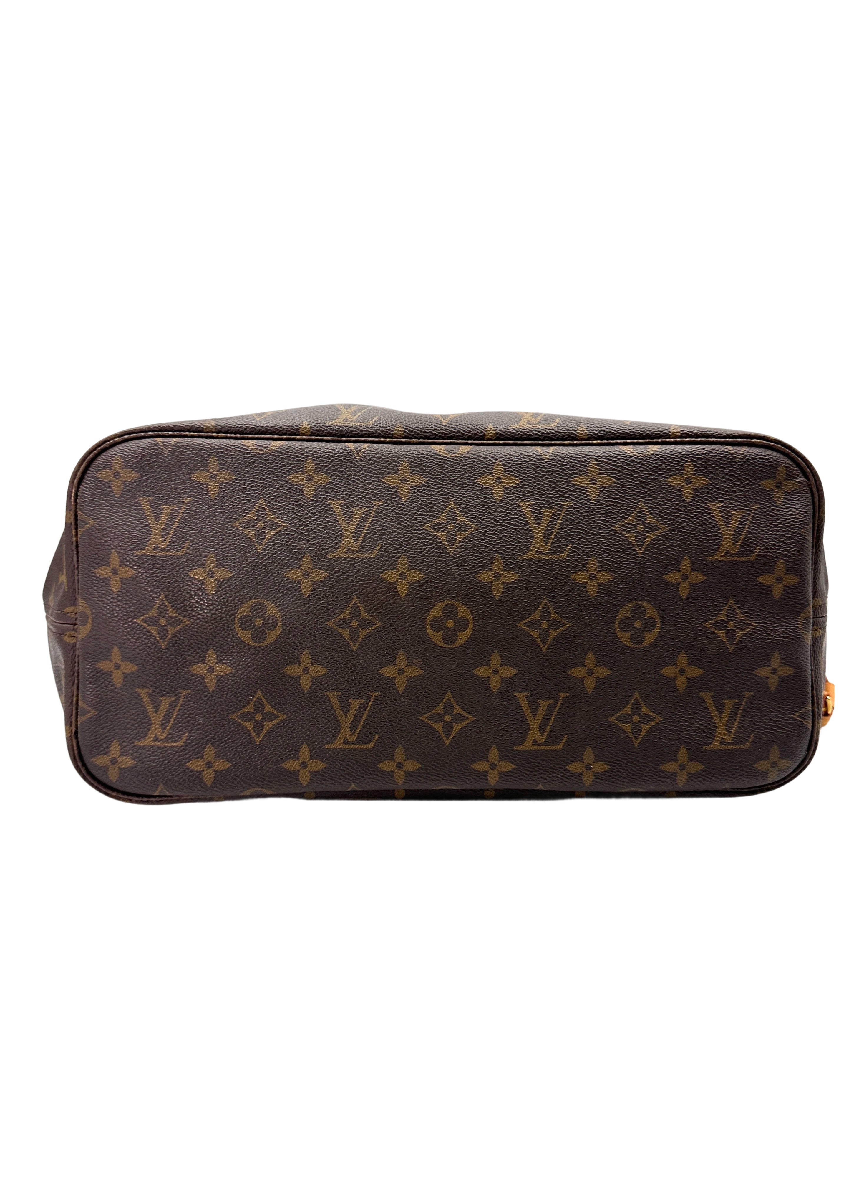 Louis Vuitton Neverfull Monogram Canvas Shoulder Bag LV2498