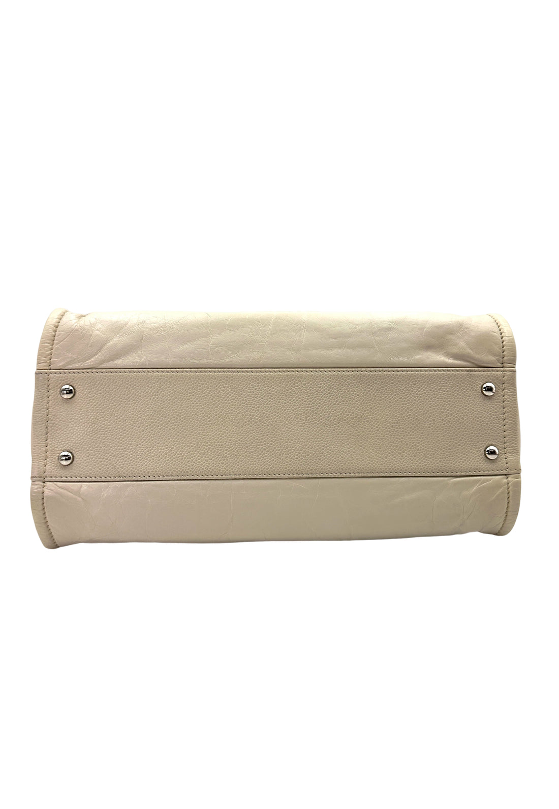 Chanel Deauville White Small Size Tote Handle Bag(22***22) CC1829