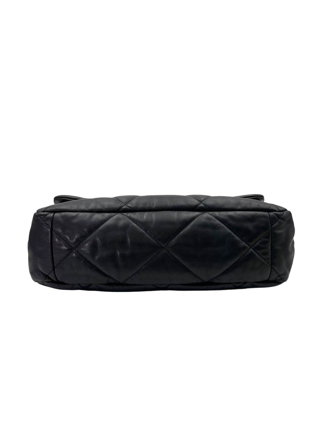 Chanel 19Bag Black Quilted Lambskin Max Flap Bag With Gold Hardware(28***52) CC1832