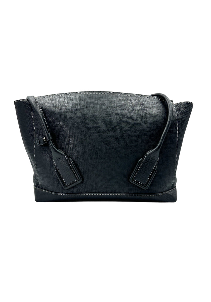 Bottega Veneta Arco Black Leather Tote Handle bag BV124