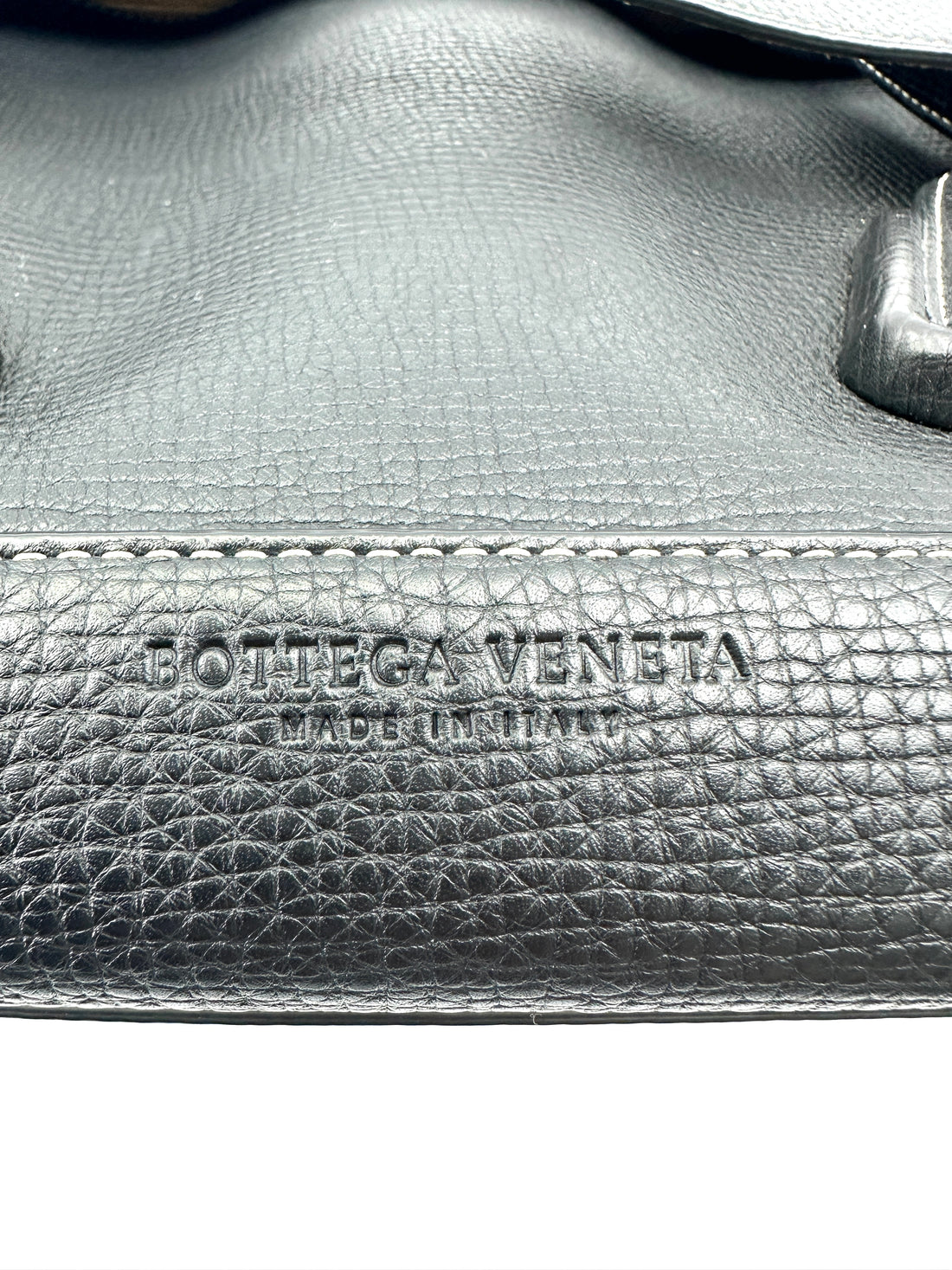 Bottega Veneta Arco Black Leather Tote Handle bag BV124