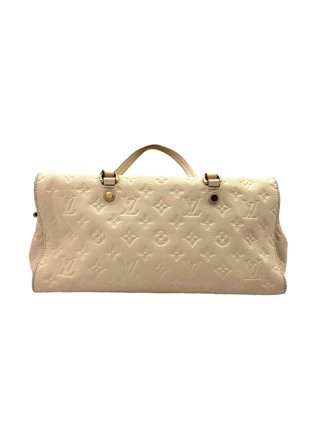 Louis Vuitton Inspiree Beige Monogram Canvas Leather Handle Bag LV2515