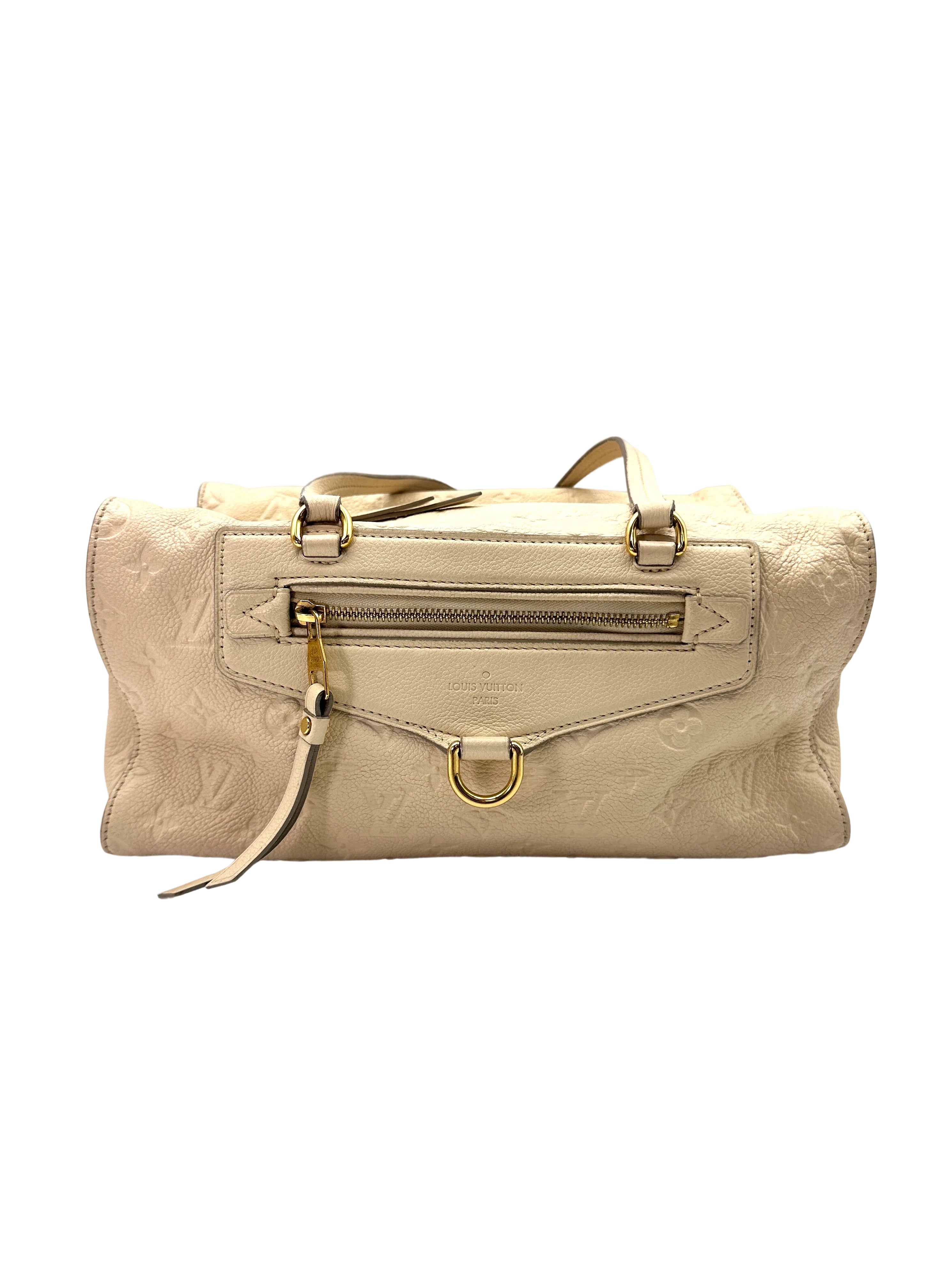 Louis Vuitton Inspiree Beige Monogram Canvas Leather Handle Bag LV2515