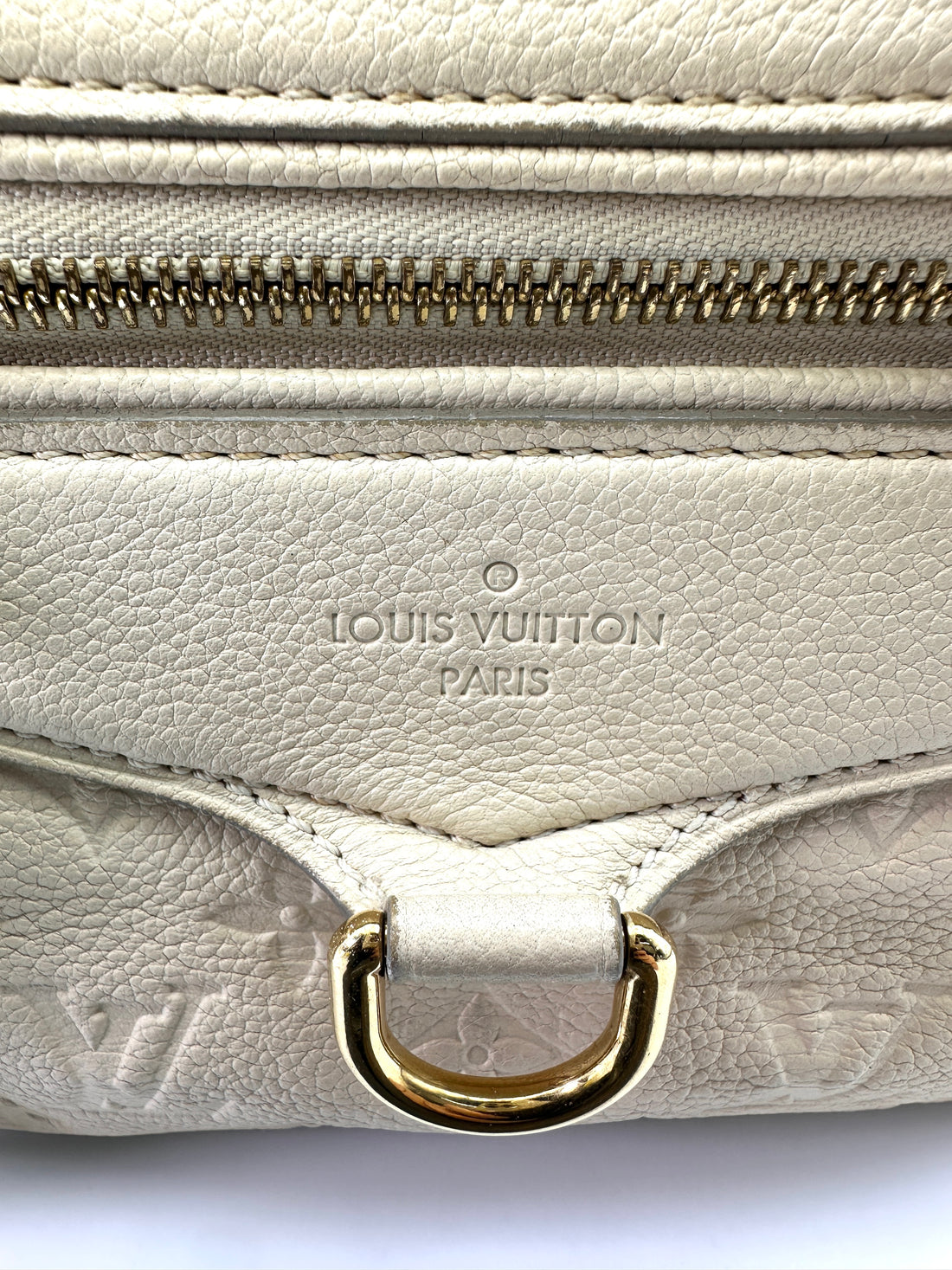 Louis Vuitton Inspiree Beige Monogram Canvas Leather Handle Bag LV2515