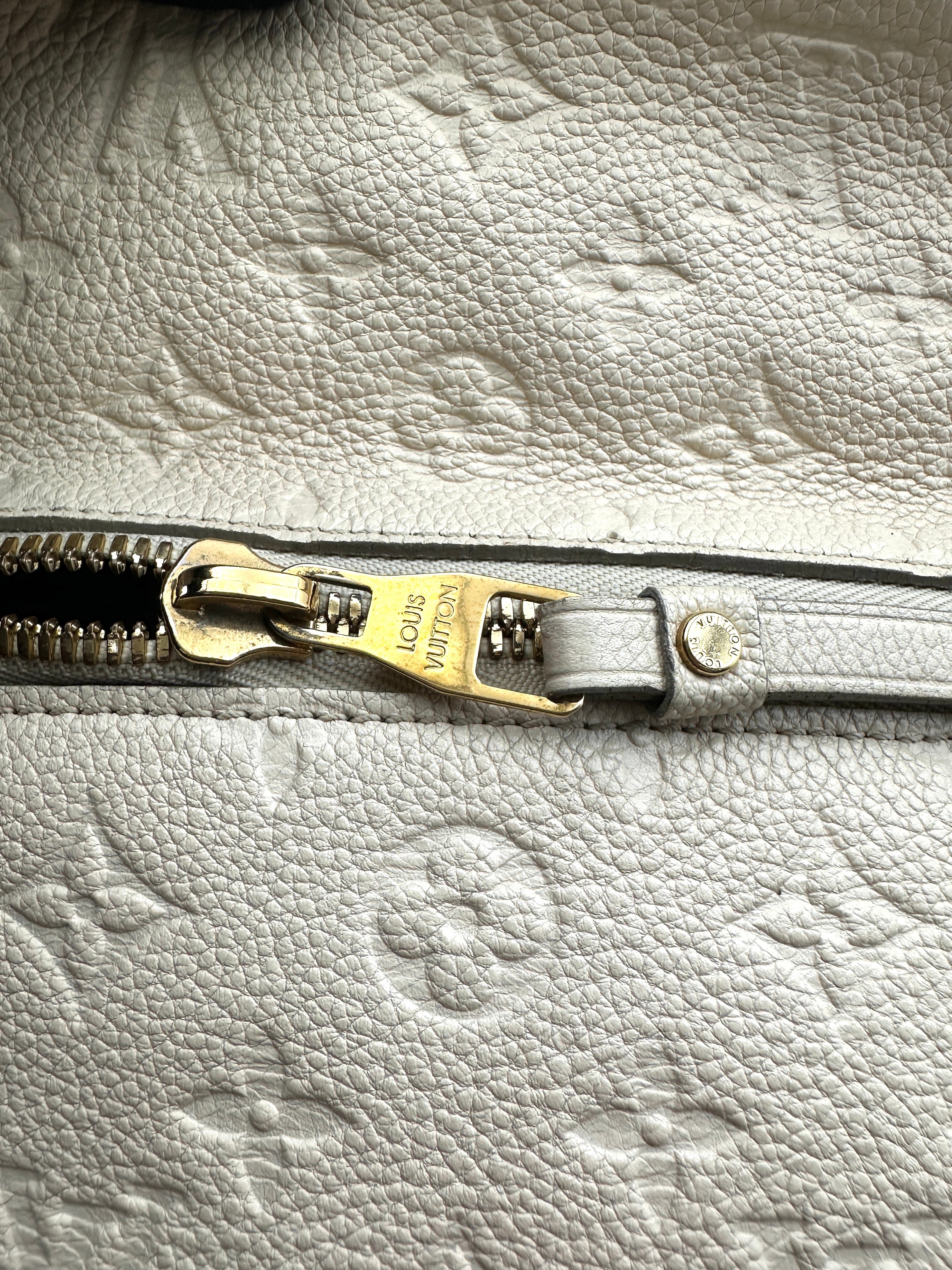 Louis Vuitton Inspiree Beige Monogram Canvas Leather Handle Bag LV2515
