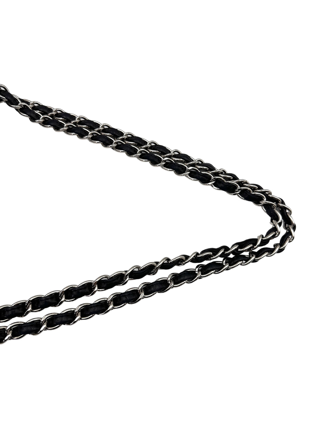 Chanel Classic Flap Black Quilted Lambskin Maxi Flap Bag With Silver Buckle(13***54) IRIS186
