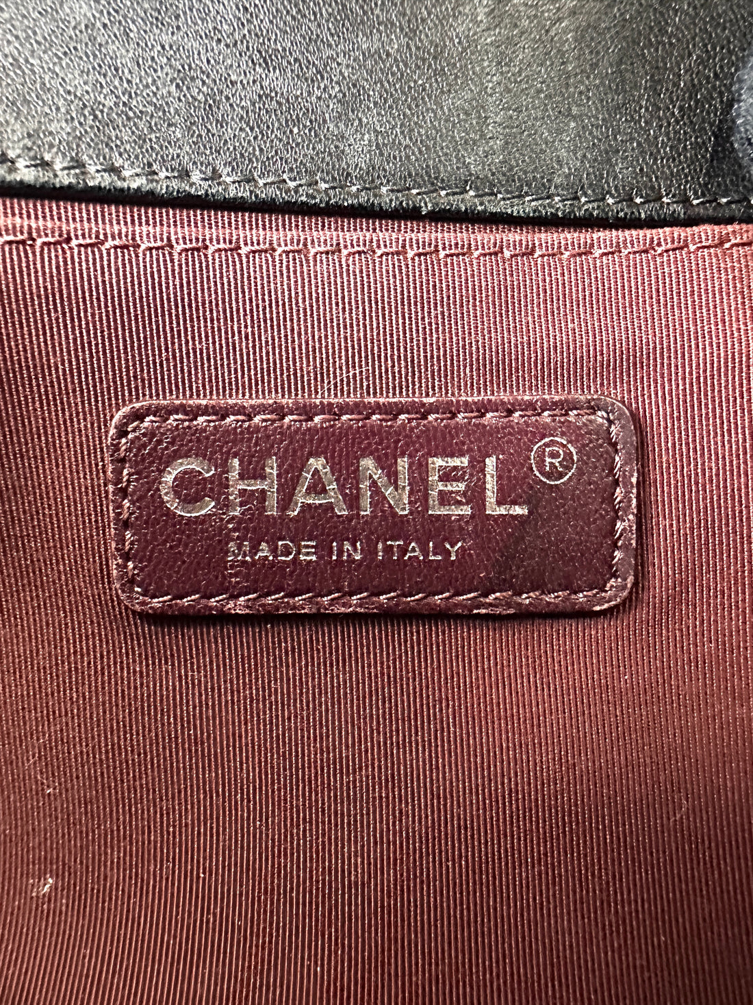 Chanel LeBoy Black Quilted Studded Leather Flap Bag With Aged Silver Buckle(21***55) CC1827