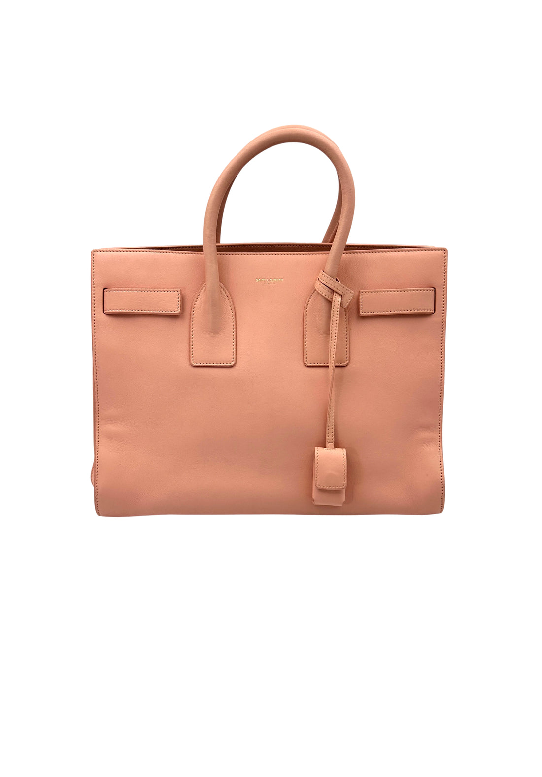 Saint Laurent Sac de Jour Pink Leather Handle Bag SL191