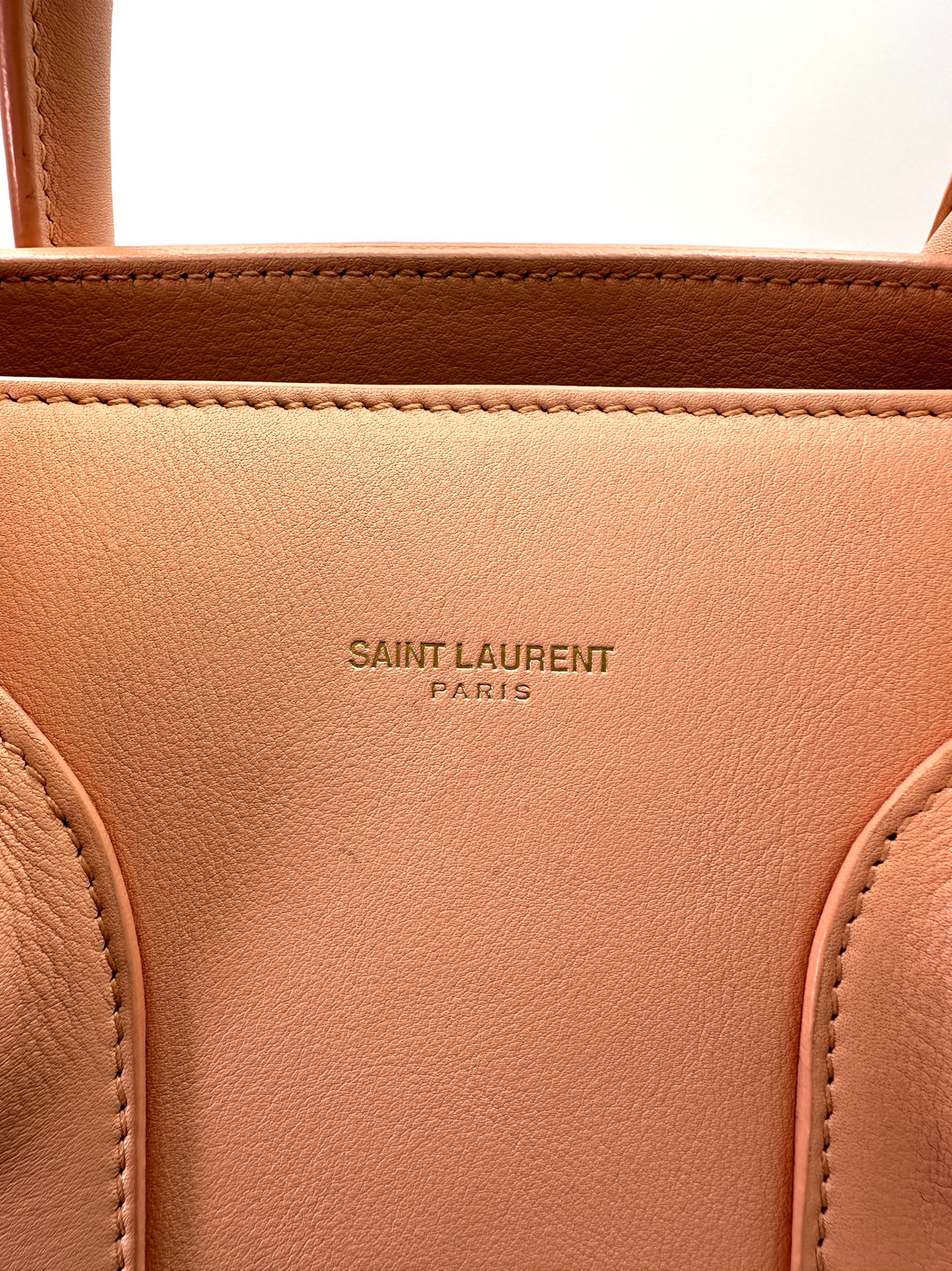 Saint Laurent Sac de Jour Pink Leather Handle Bag SL191