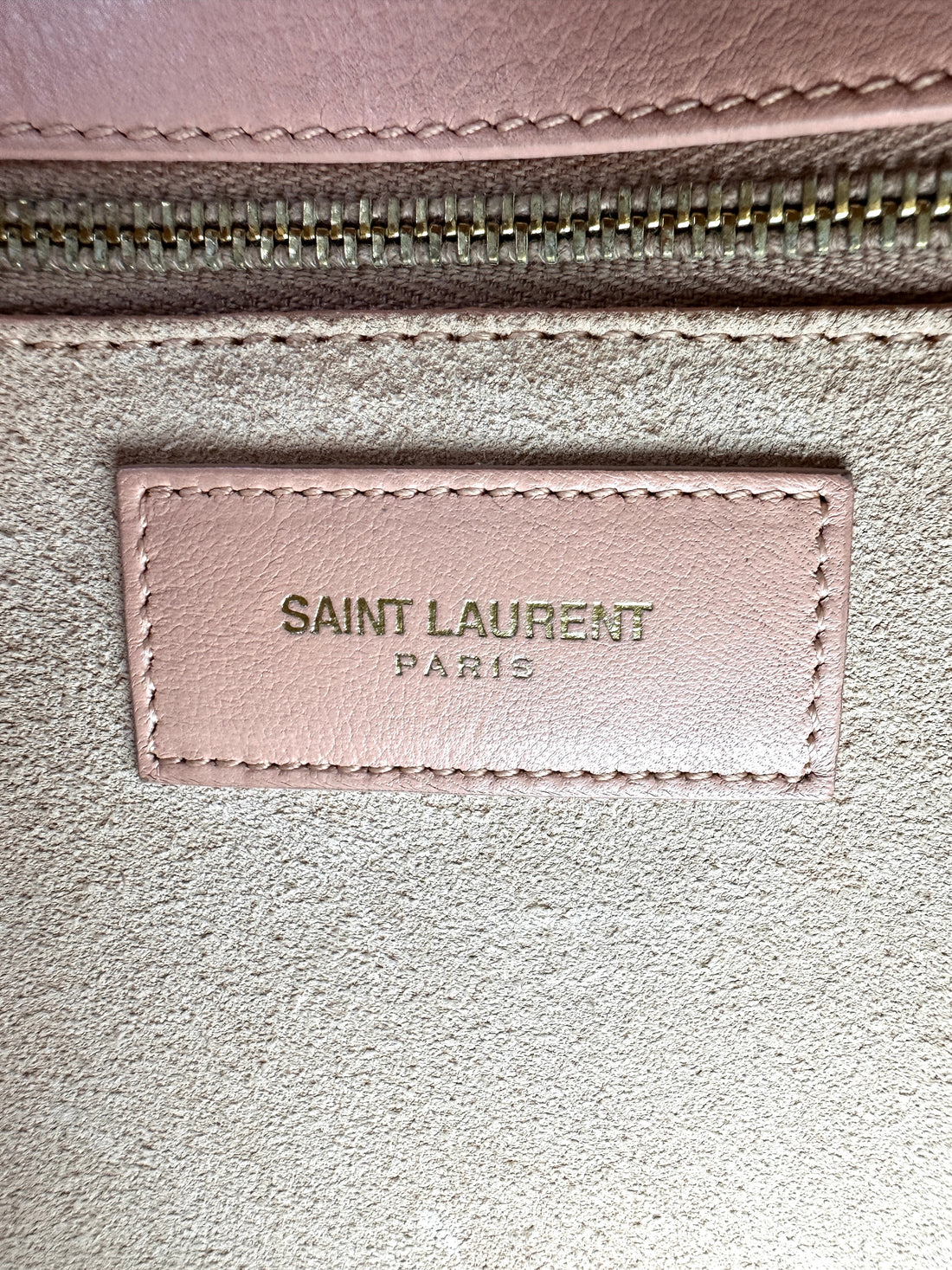 Saint Laurent Sac de Jour Pink Leather Handle Bag SL191