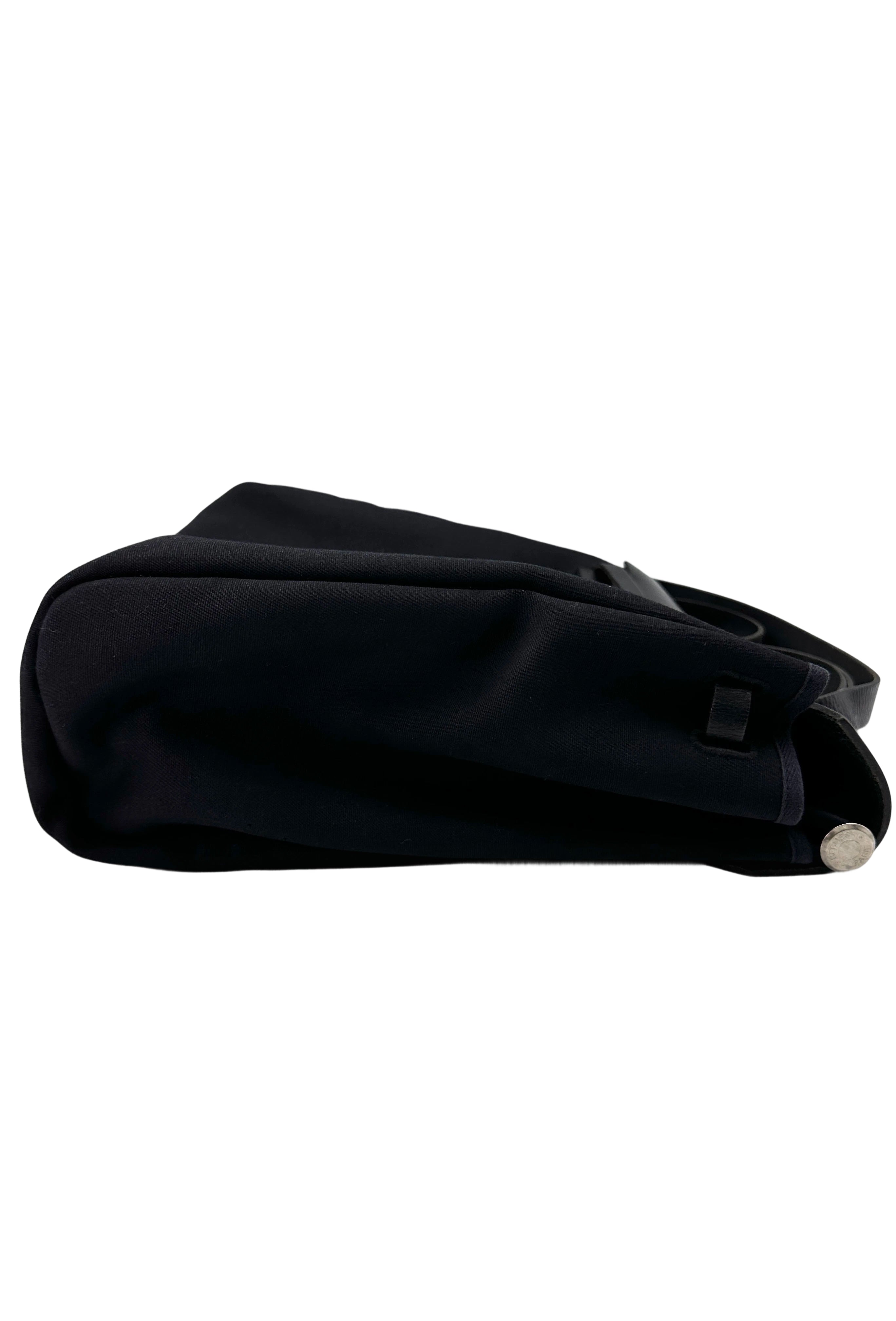 Hermes Herbag39 Navy Canvas Handle Bag HR104