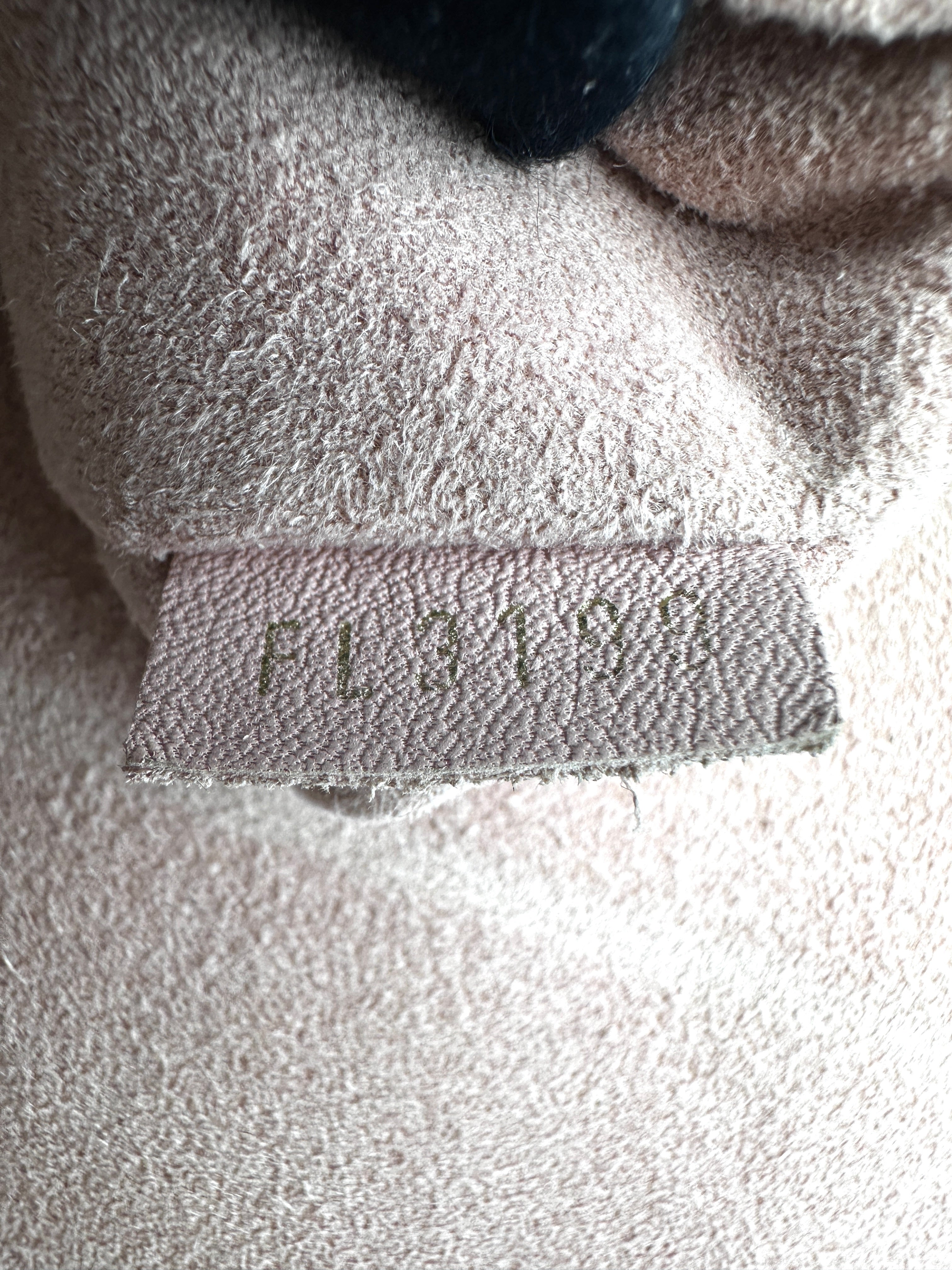 Louis Vuitton Locky Monogram Canvas & Pink Leather Handle Bag LV2518