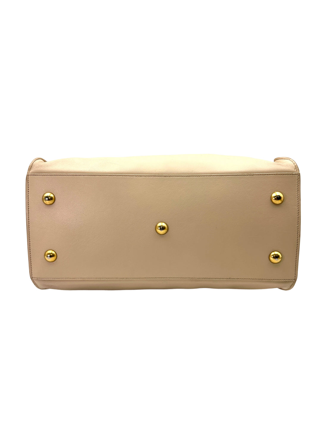 Saint Laurent Ligne Y White Leather Handle Bag SL192