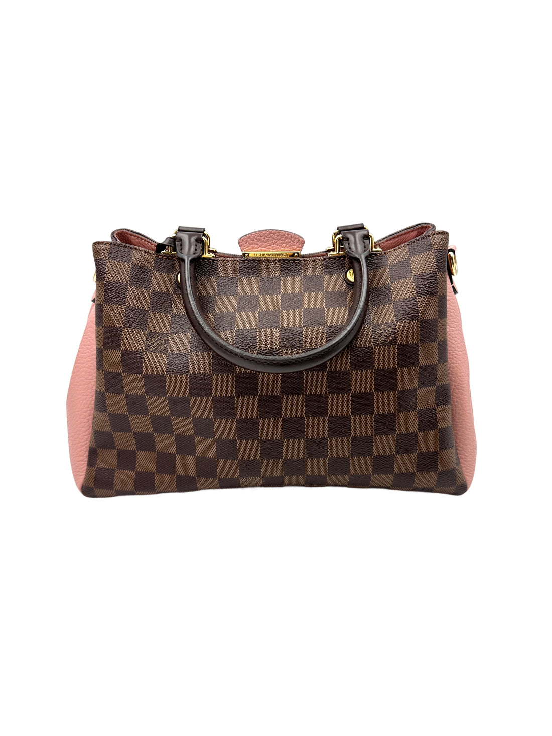 Louis Vuitton Brittany Damier Ebene Canvas Small Size Handle Bag LV2533