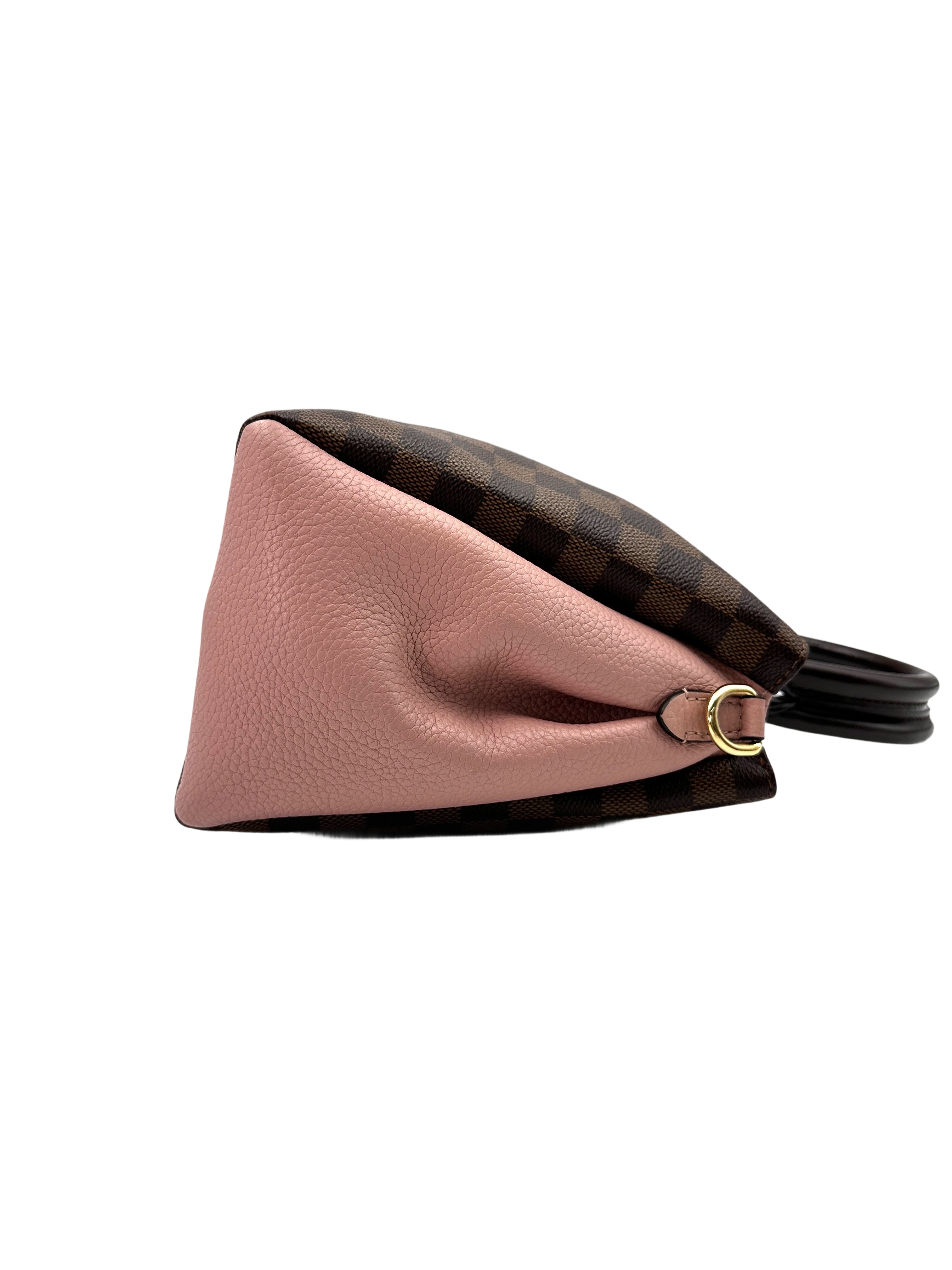 Louis Vuitton Brittany Damier Ebene Canvas Small Size Handle Bag LV2533