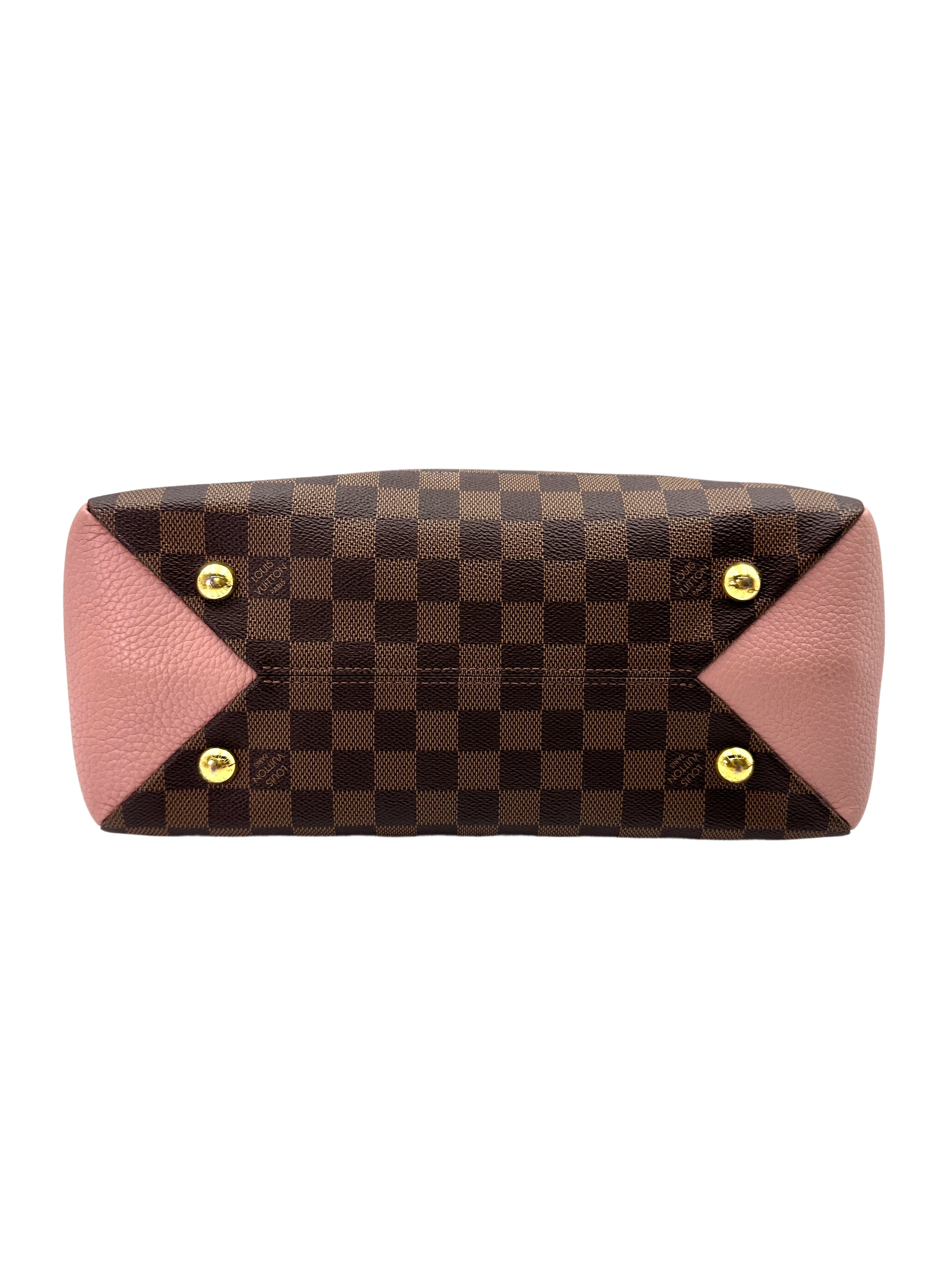 Louis Vuitton Brittany Damier Ebene Canvas Small Size Handle Bag LV2533