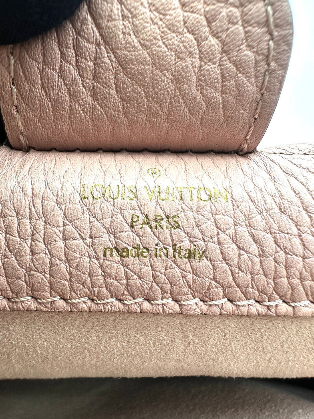 Louis Vuitton Brittany Damier Ebene Canvas Small Size Handle Bag LV2533