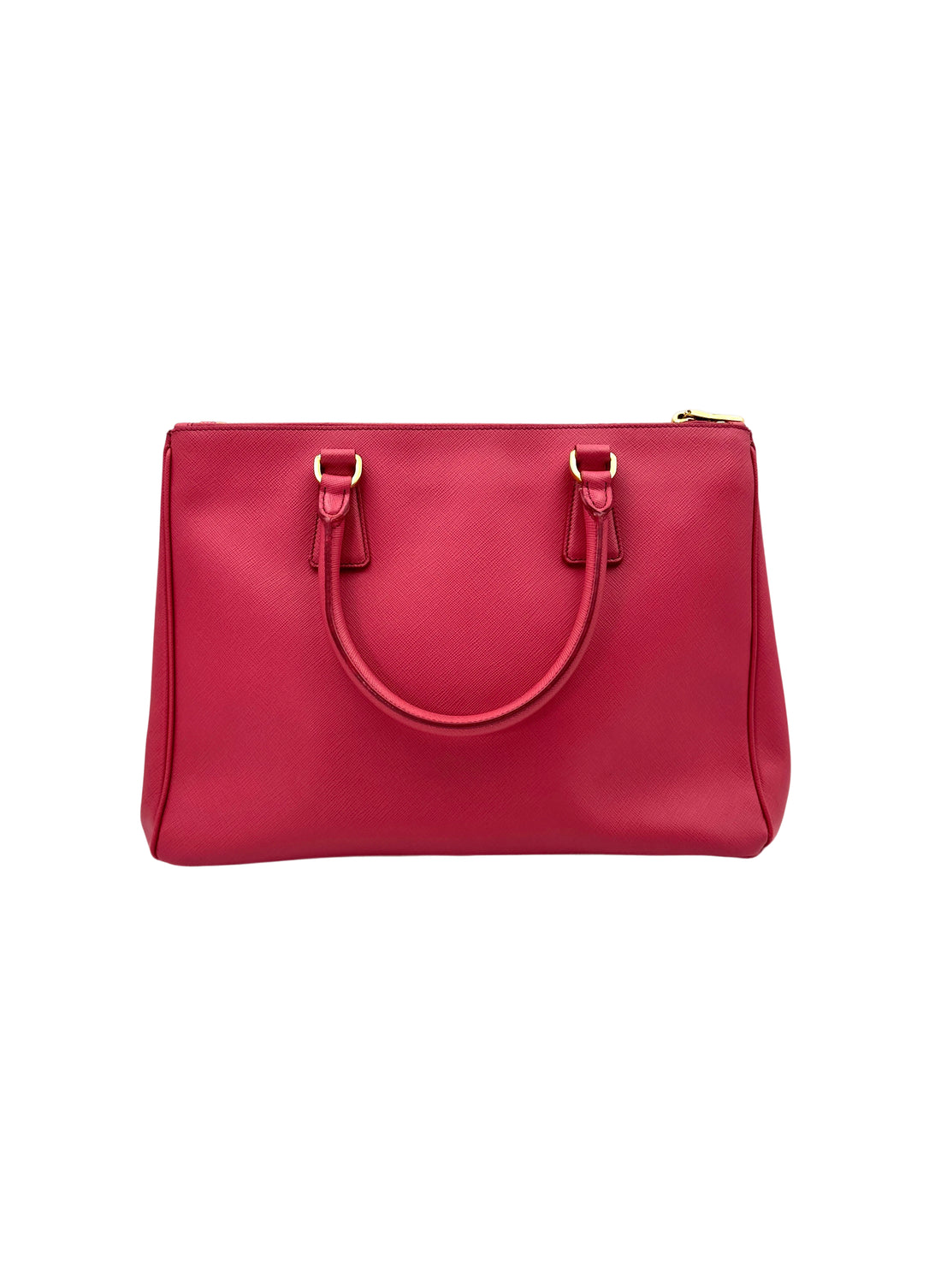 Prada Galleria Rose Pink Saffiano Leather Handle Bag PR288