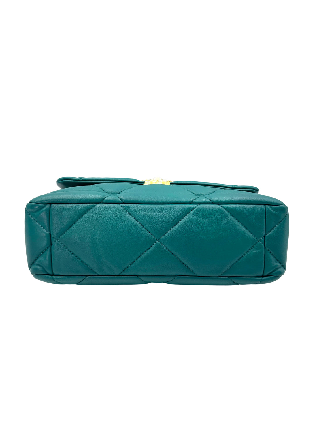 Chanel 19Bag Green Quilted Lambskin Medium Size Flap Bag With Gold Hardware(30***57) CC1833
