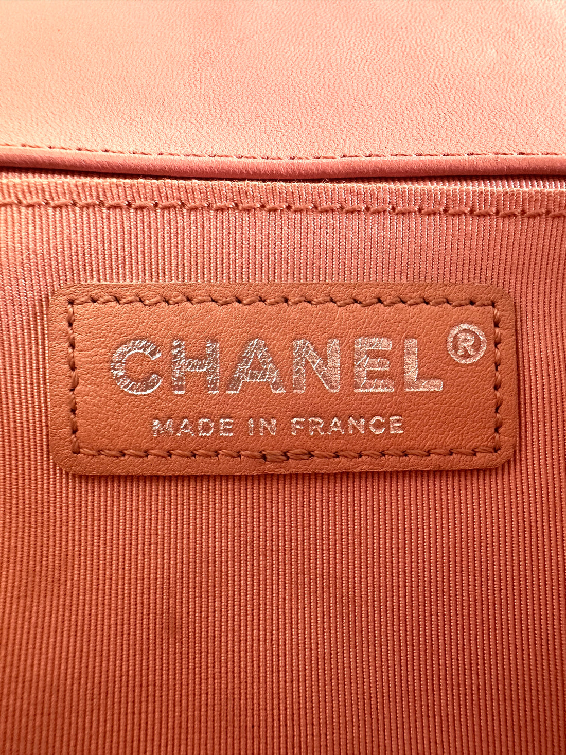 Chanel LeBoy Pink Quilted Lambskin Medium Size Flap Bag With Aged Silver Buckle(20***24) CC1834
