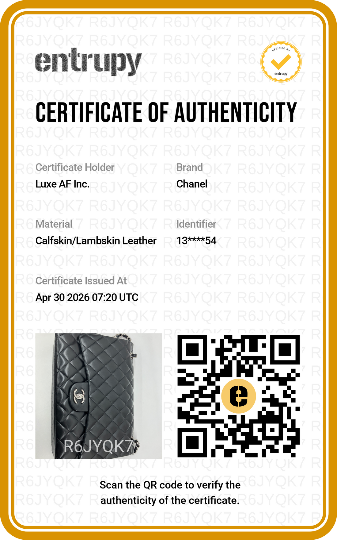 Chanel Classic Flap Black Quilted Lambskin Maxi Flap Bag With Silver Buckle(13***54) IRIS186