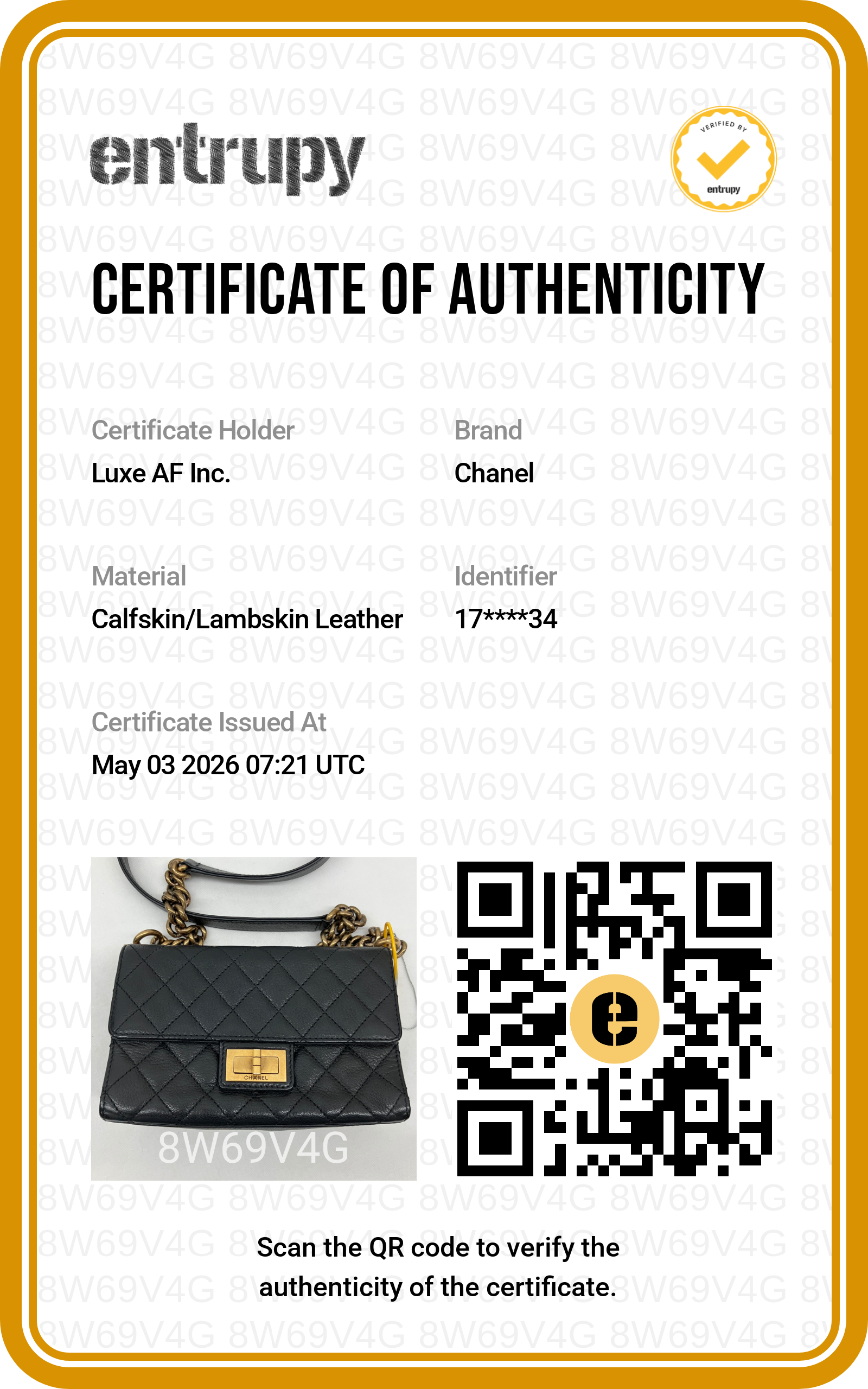 Chanel 2.55 Reissue Black Quilted Leather Belt Bag With Gold Hardware(17***34) IRIS191