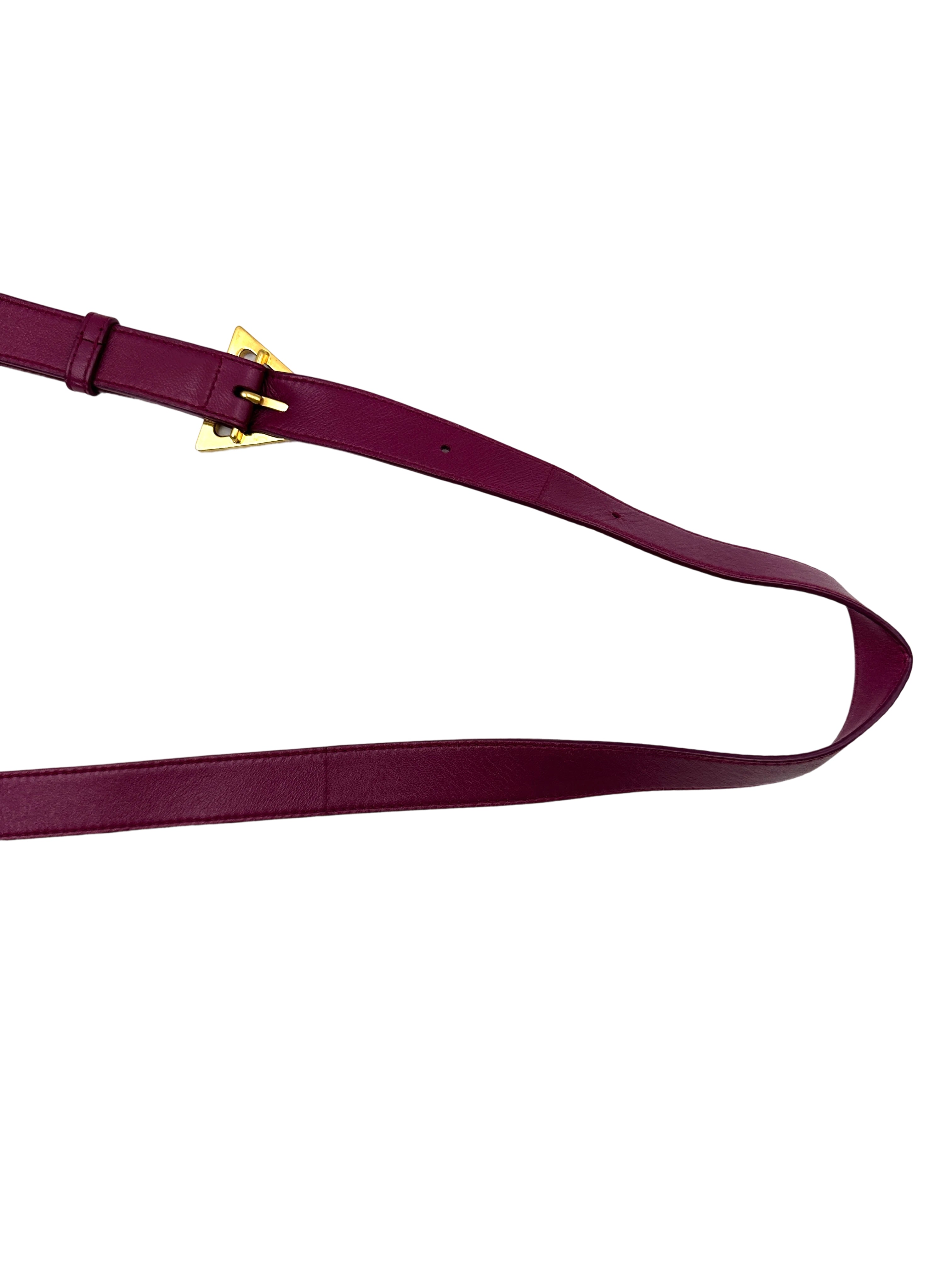 Bottega Veneta Padded Cassette Raspberry Leather Shoulder Bag BV125