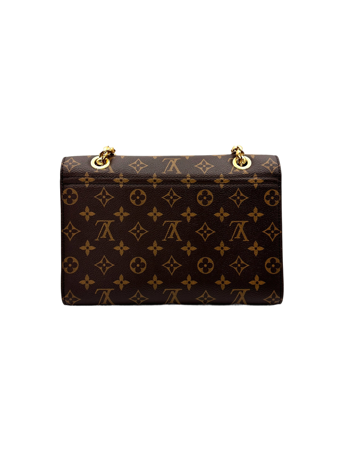 Louis Vuitton Victoire Monogram Canvas & Leather Chain Shoulder Bag LV2514