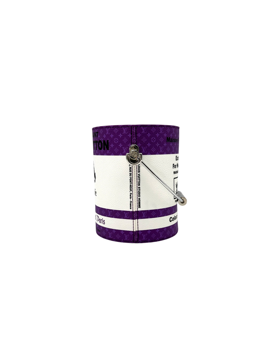 Louis Vuitton Purple Monogram LV Paint Can Bag LV2516