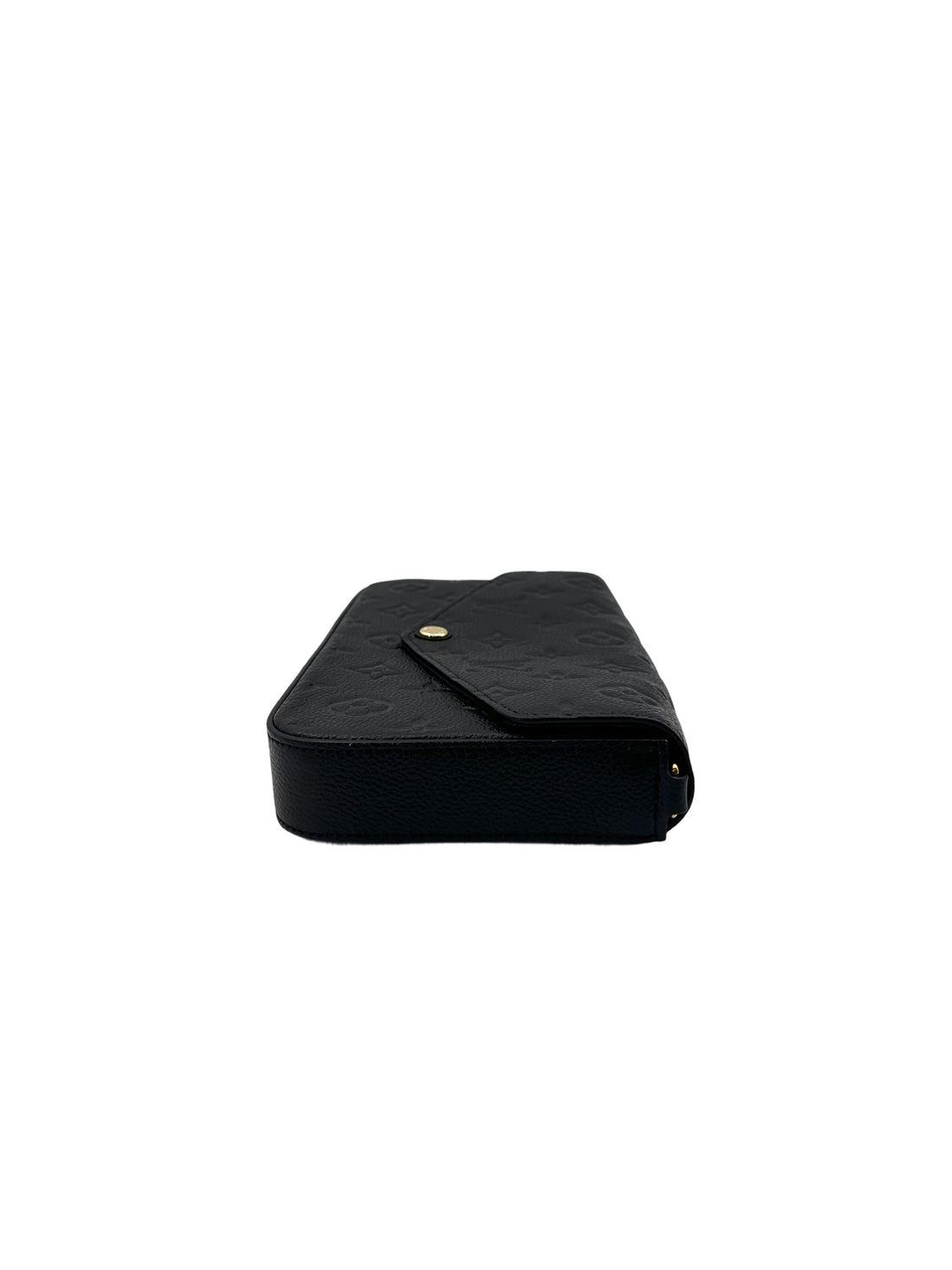 Louis Vuitton Black Monogram Empreinte Leather Pochette Felicie LV2520