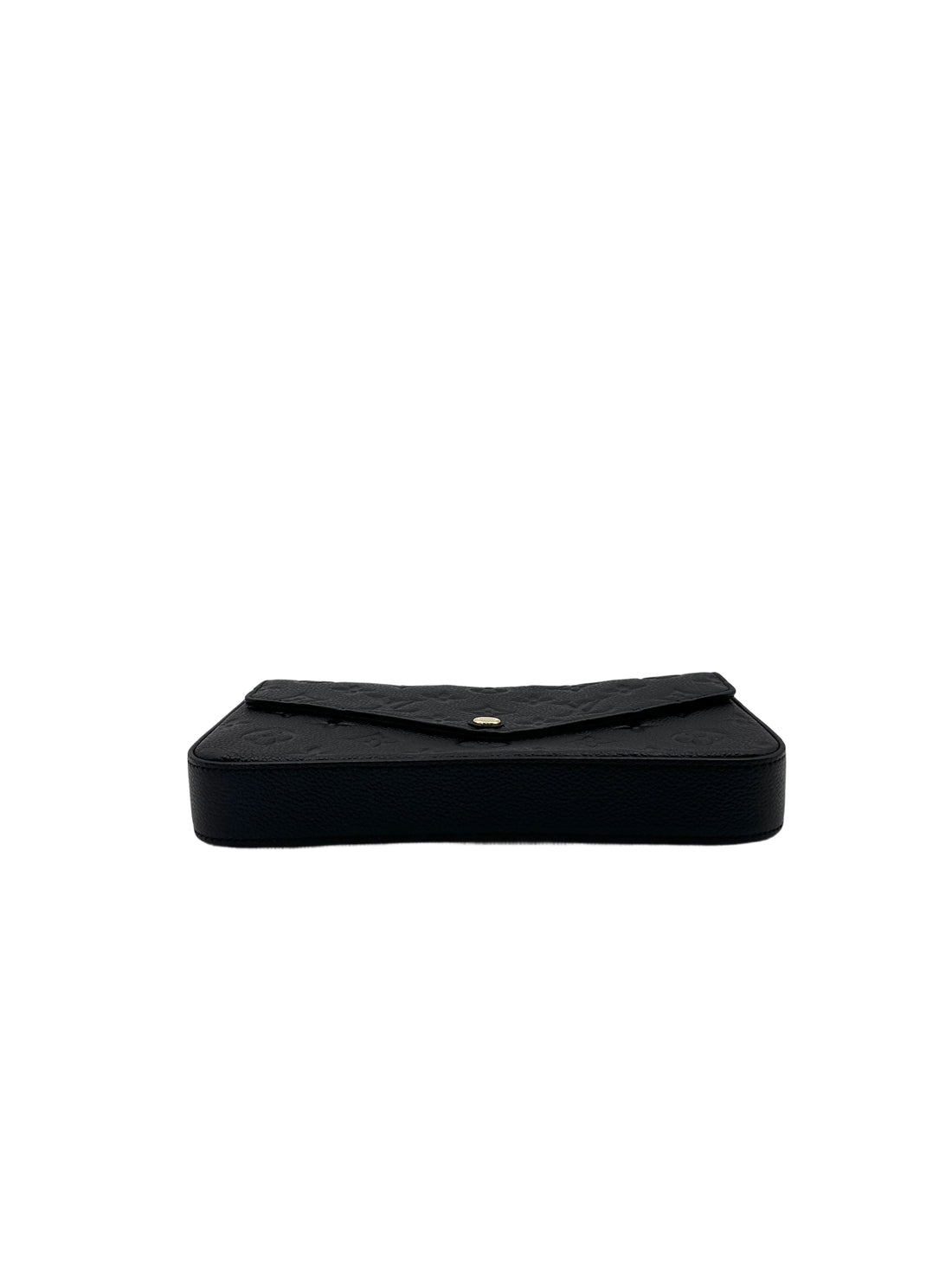 Louis Vuitton Black Monogram Empreinte Leather Pochette Felicie LV2520
