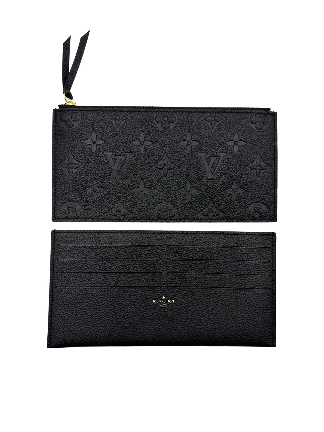 Louis Vuitton Black Monogram Empreinte Leather Pochette Felicie LV2520
