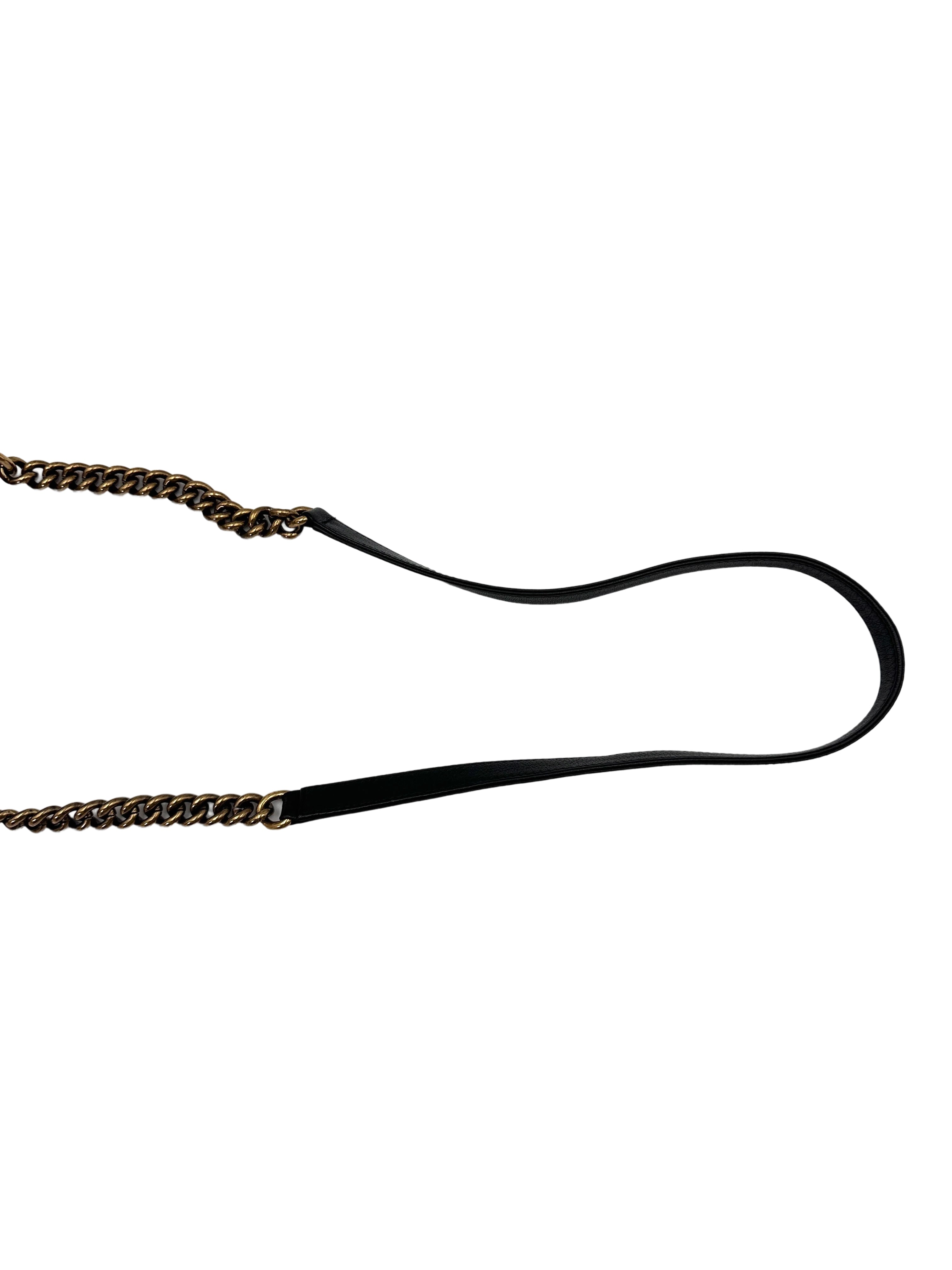 Chanel 2.55 Reissue Black Quilted Leather Belt Bag With Gold Hardware(17***34) IRIS191