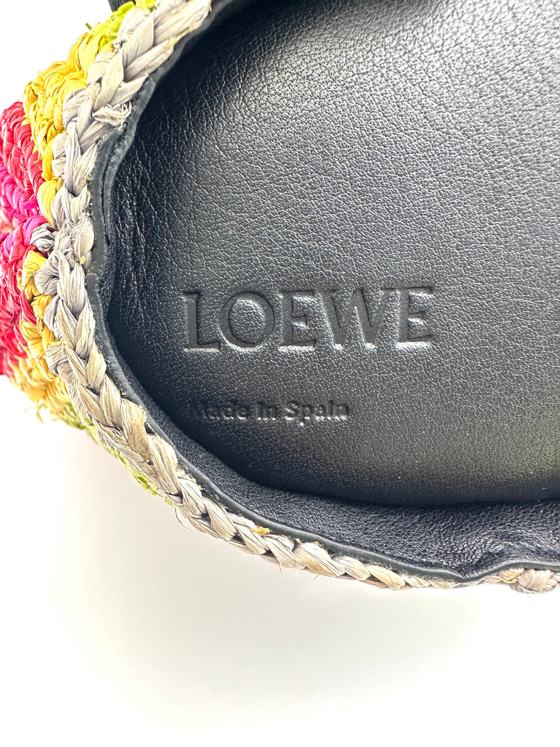 Loewe x Paula's Ibiza Raffia Rainbow Bunny LW86