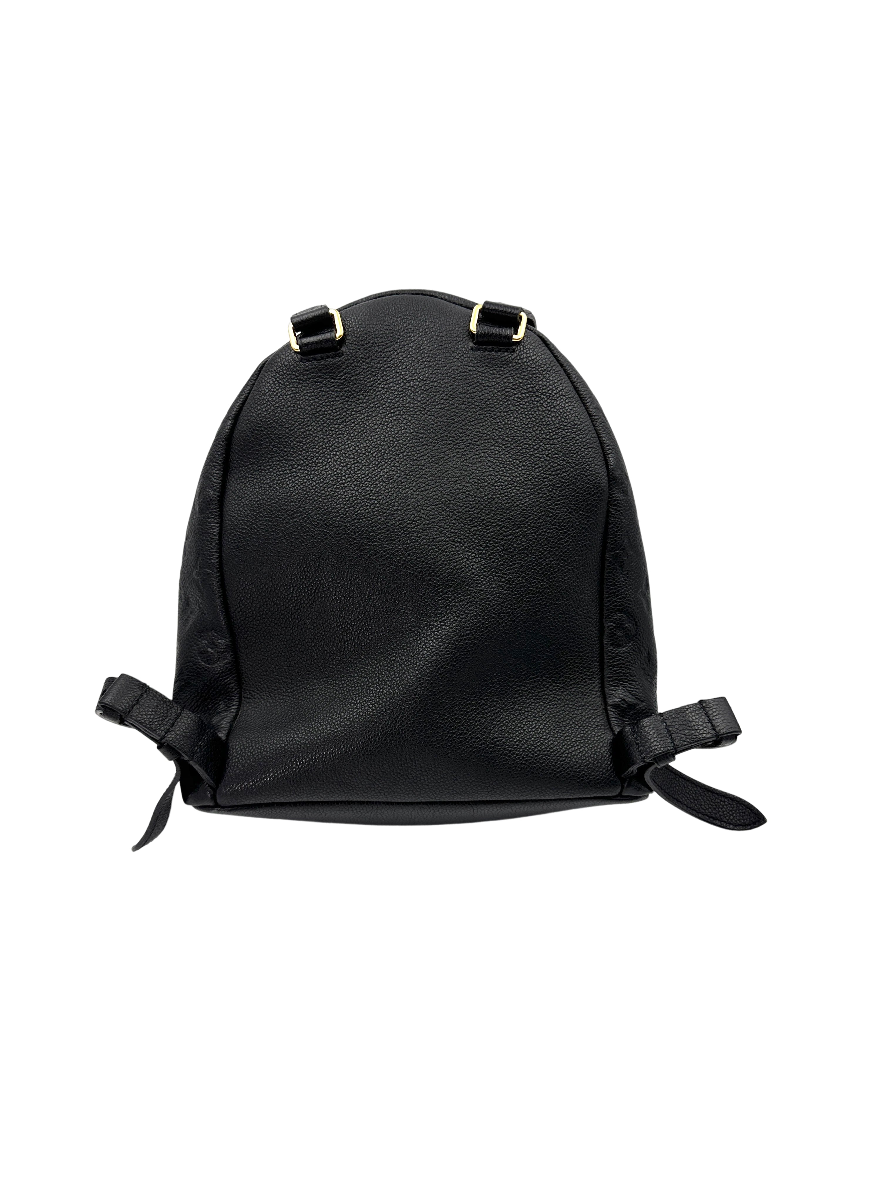 Louis Vuitton Sorbonne Black Monogram Empreinte Leather Backpack LV2519