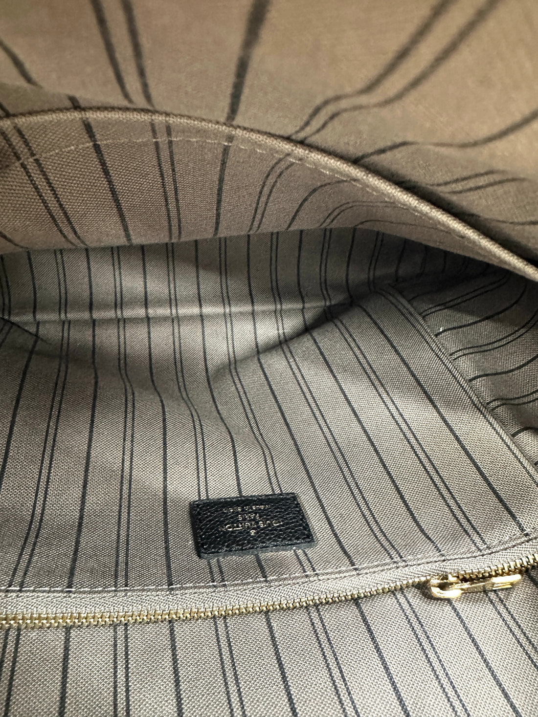 Louis Vuitton Sorbonne Black Monogram Empreinte Leather Backpack LV2519