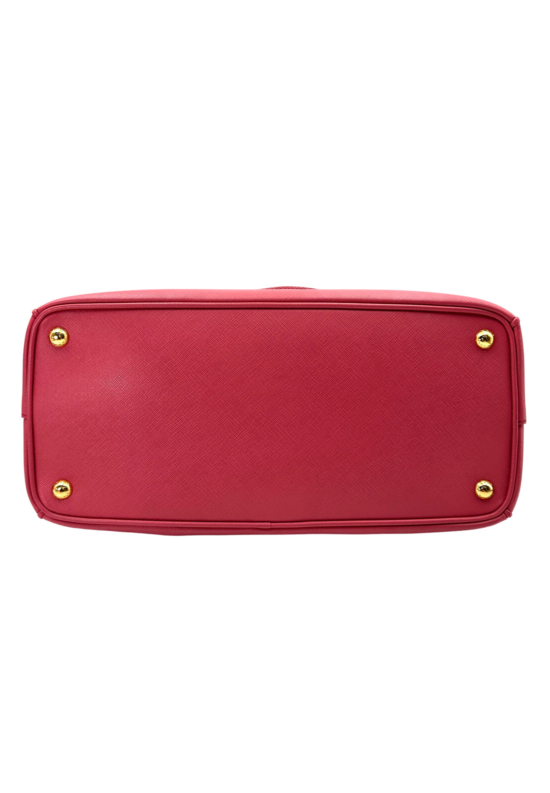 Prada Galleria Pink Saffiano Leather Medium Size Handle Bag PR289