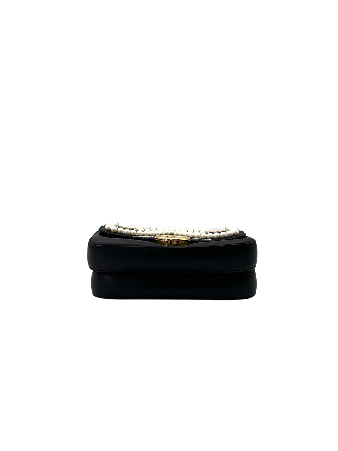 Fendi Ribbons & Pearls Double Baguette Shoulder Bag FF96