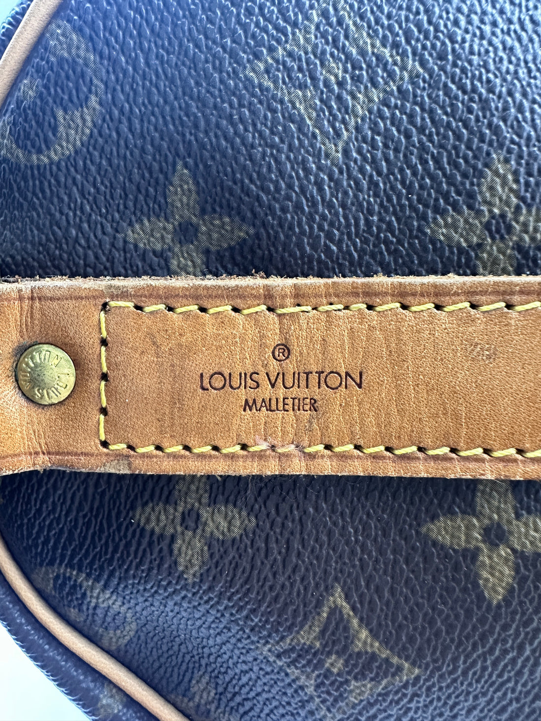 Louis Vuitton Keepall Monogram Canvas Handle Bag LV2523
