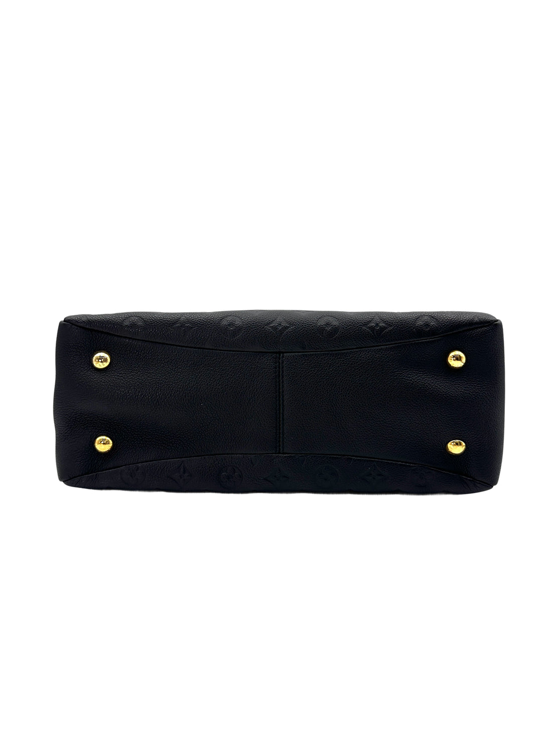 Louis Vuitton Ponthieu Black Monogram Canvas Leather Handle Bag LV2521