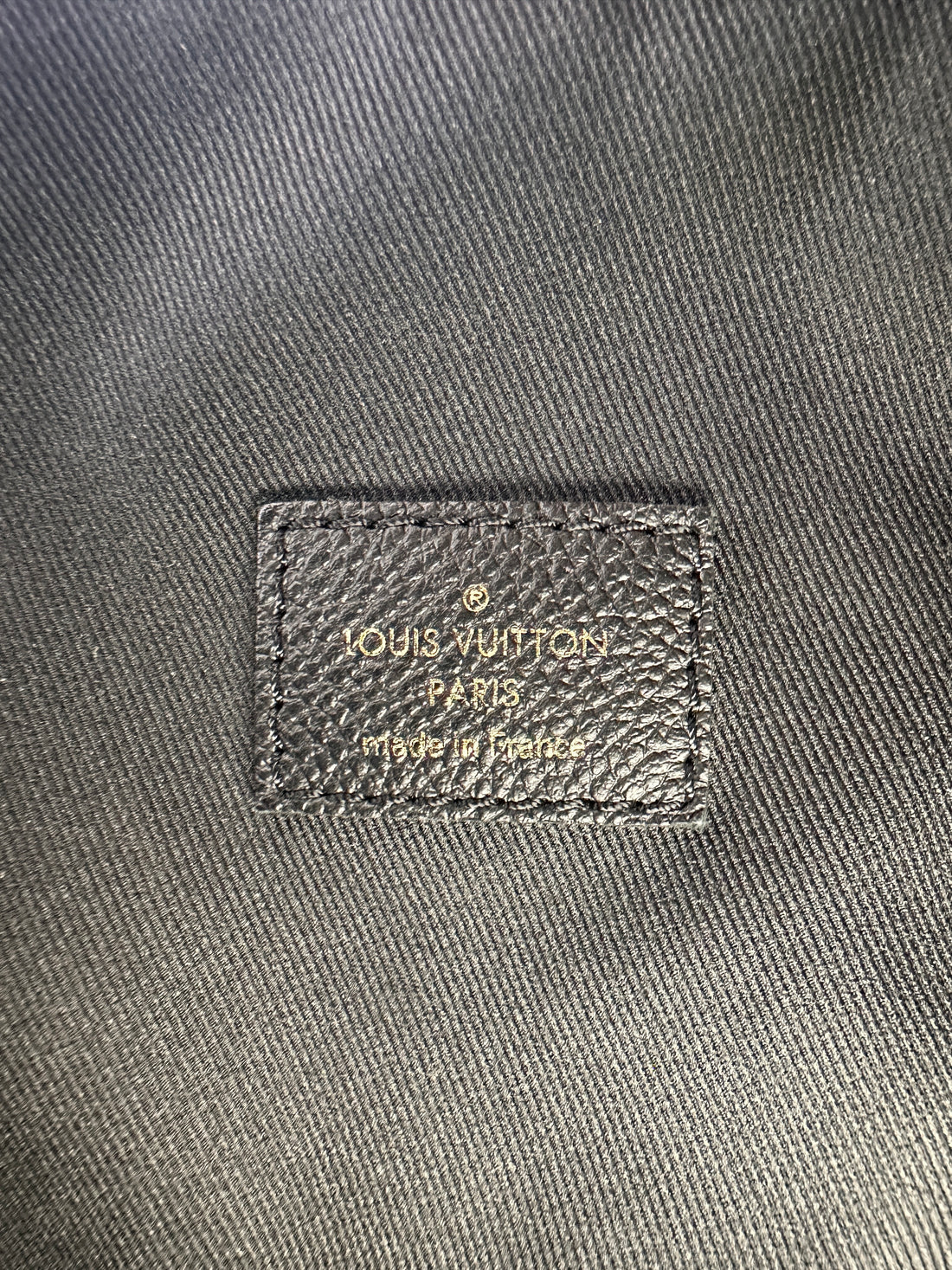 Louis Vuitton Ponthieu Black Monogram Canvas Leather Handle Bag LV2521