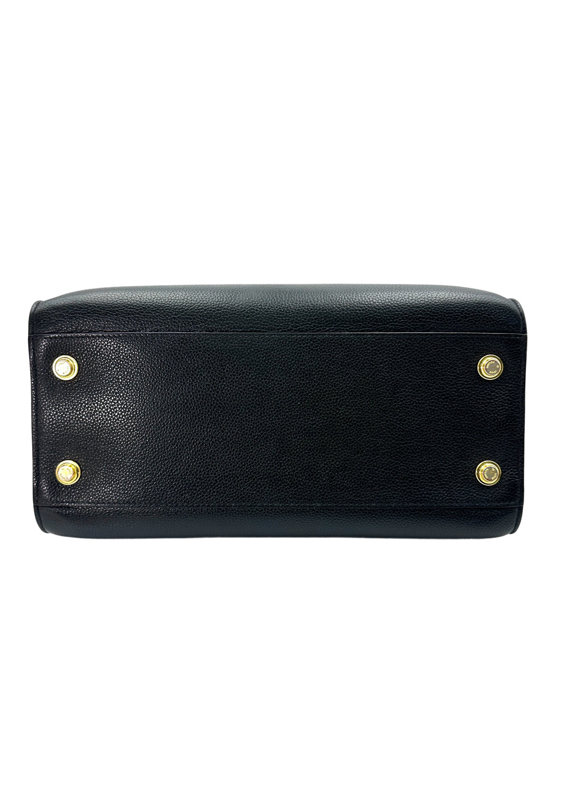 Louis Vuitton City Steamer PM Black Grained Leather Handle Bag LV2529