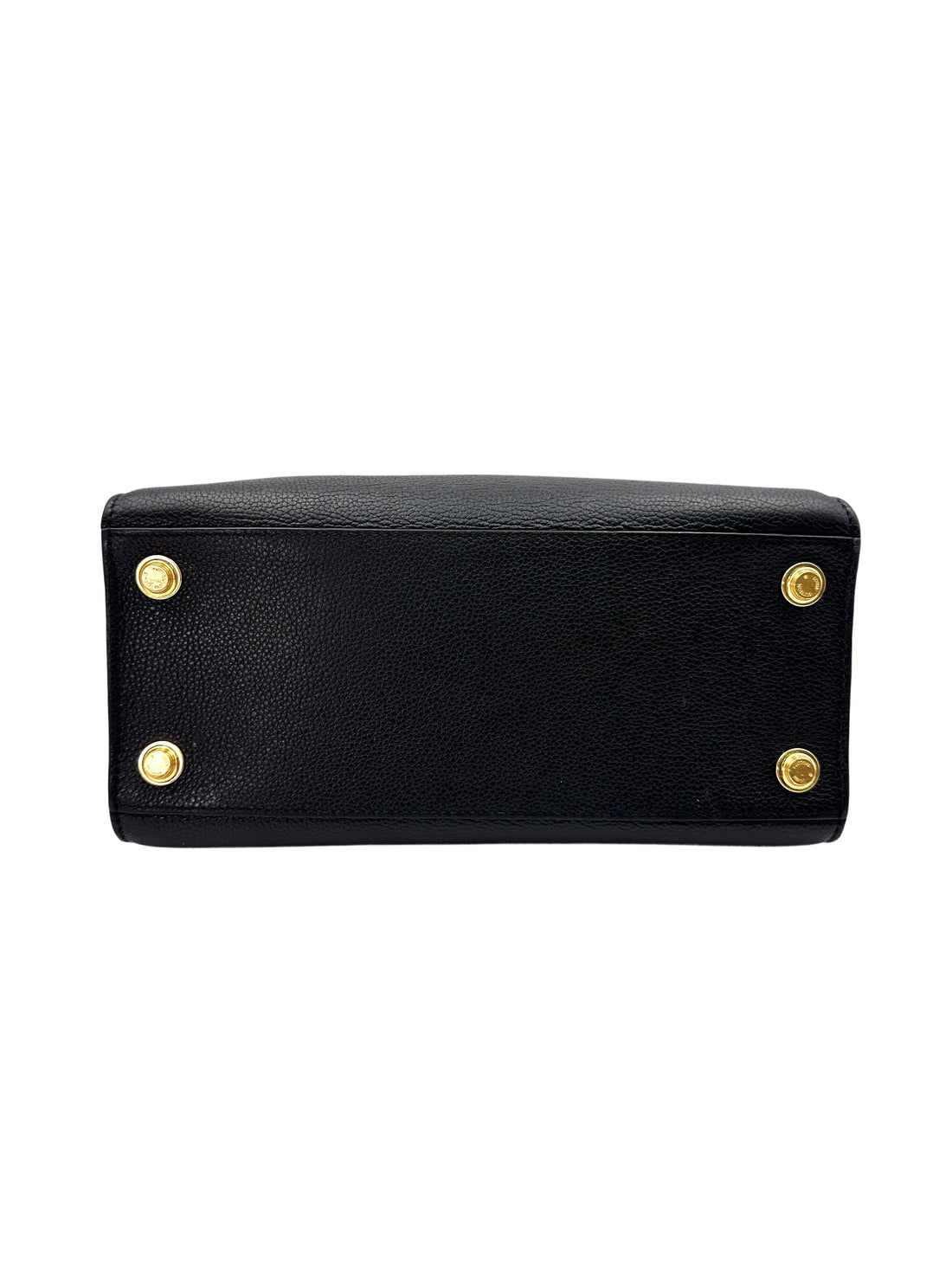 Louis Vuitton City Steamer Black Grained Leather Handle Bag LV2530