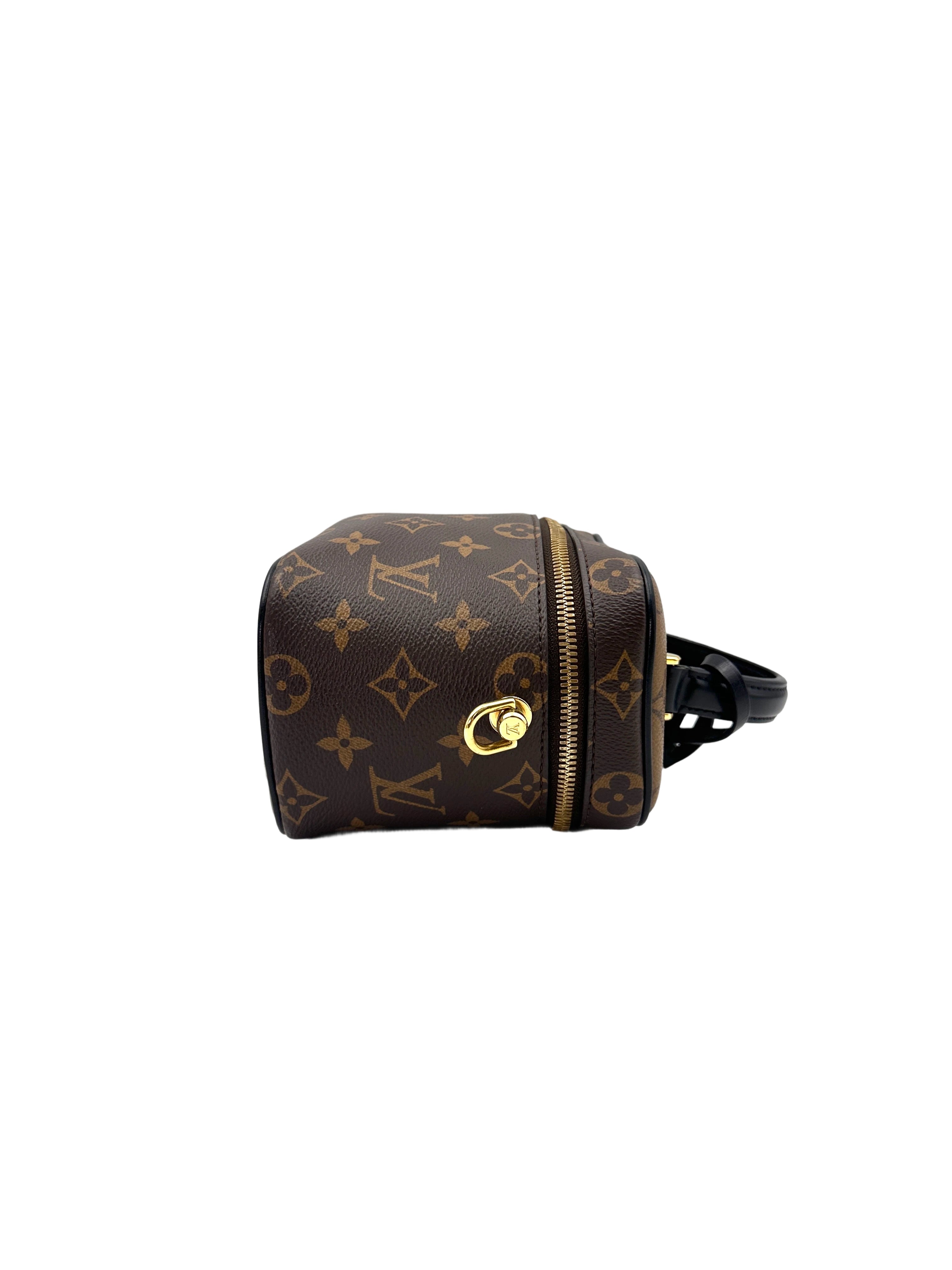 Louis Vuitton Vanity PM Monogram Reverse Canvas Handle Bag LV2524