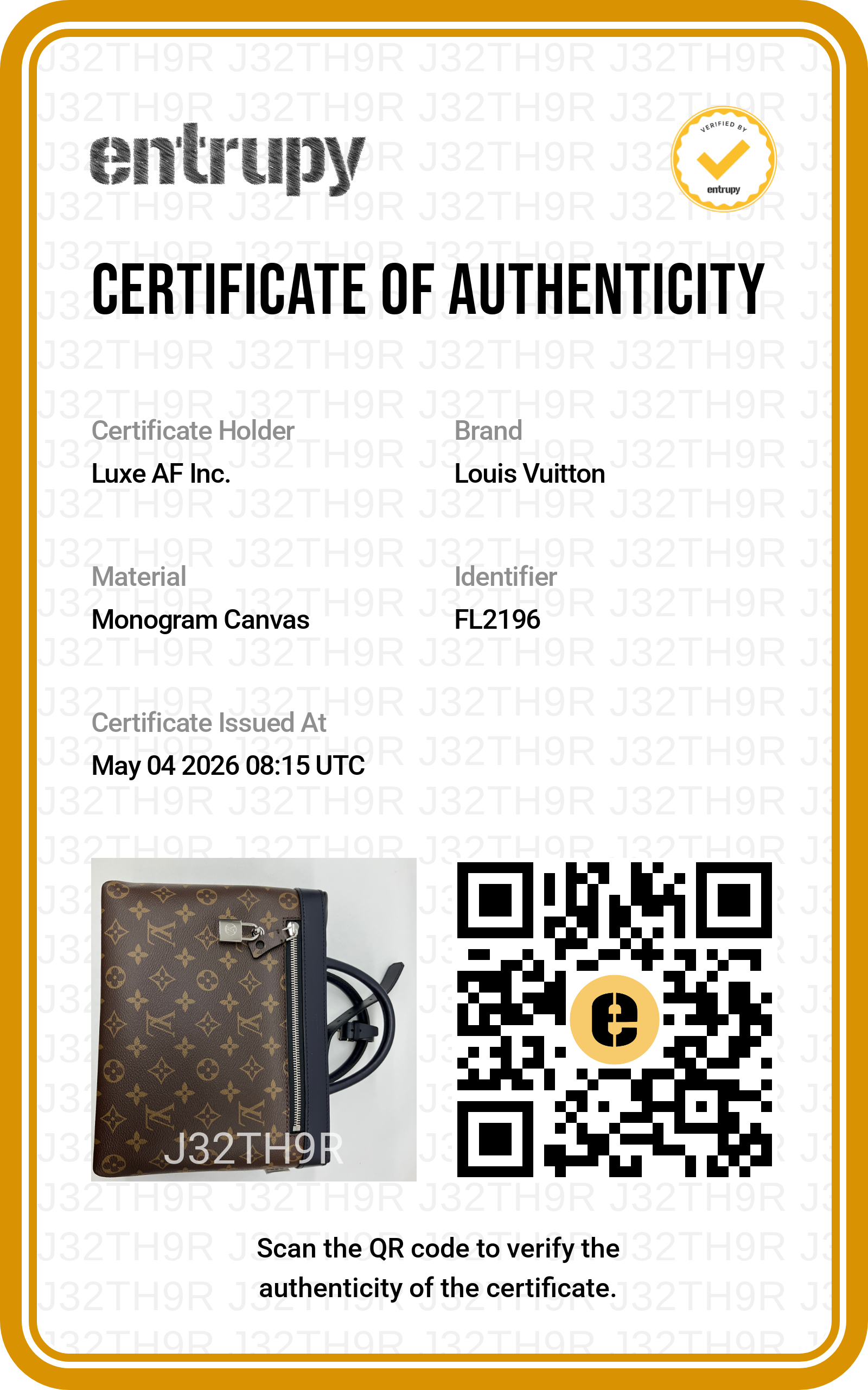 Louis Vuitton City Cruiser Monogram Canvas Handle Bag LV2525