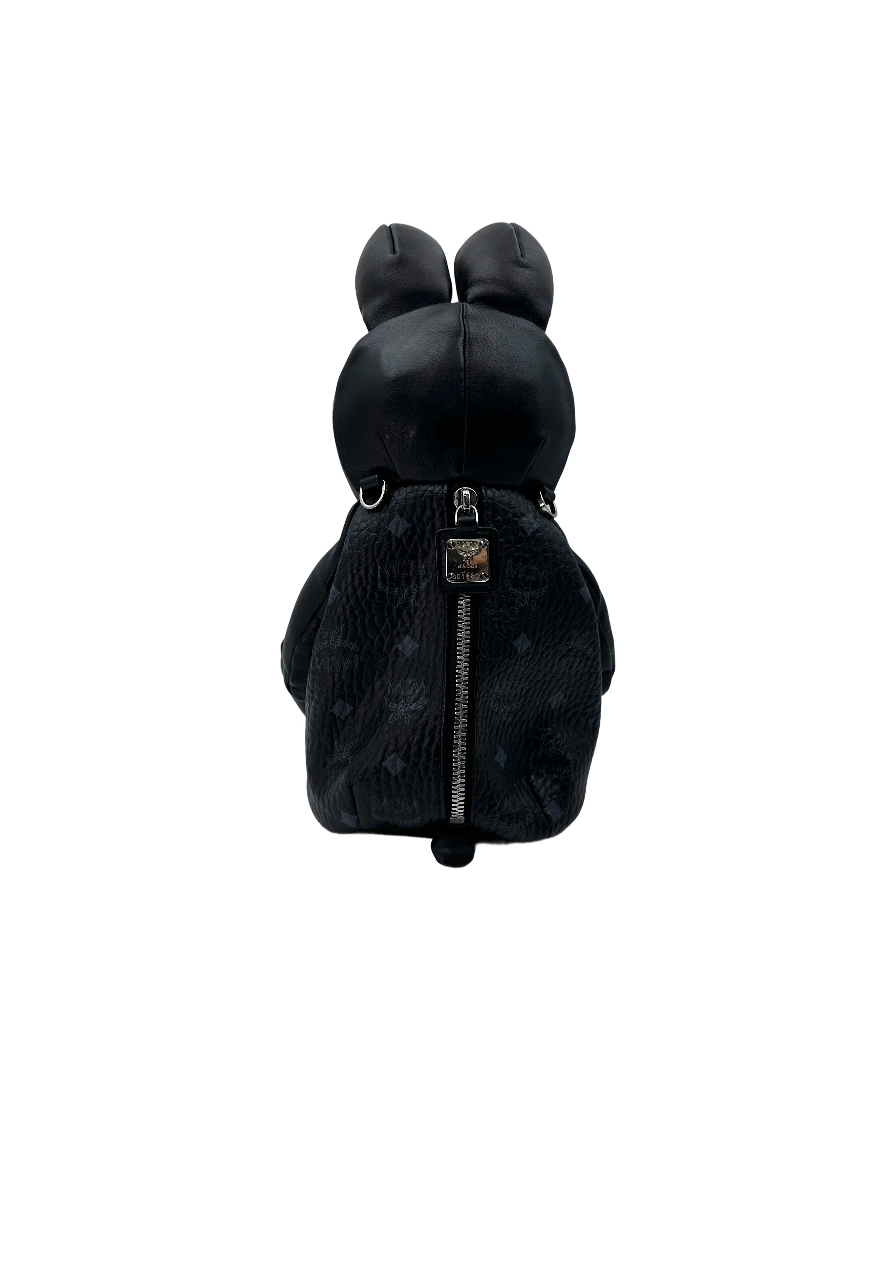 MCM Zoo Black Rabbit Backpack MCM35