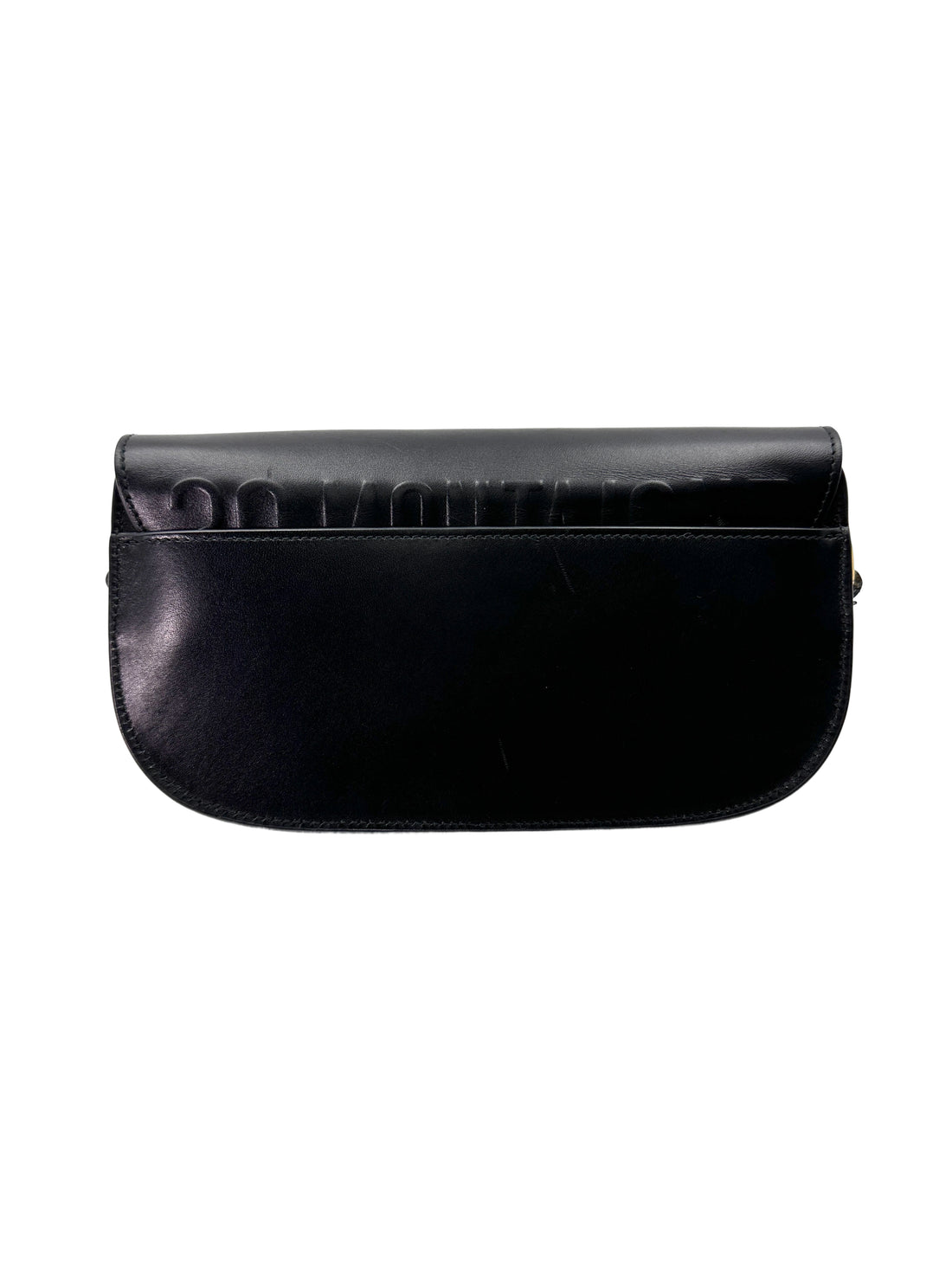 Christian Dior Bobby Black Smooth Leather Shoulder Bag DR700